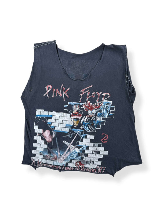 Front of Vintage Pink Floyd The Wall Chopper Tee SZ L