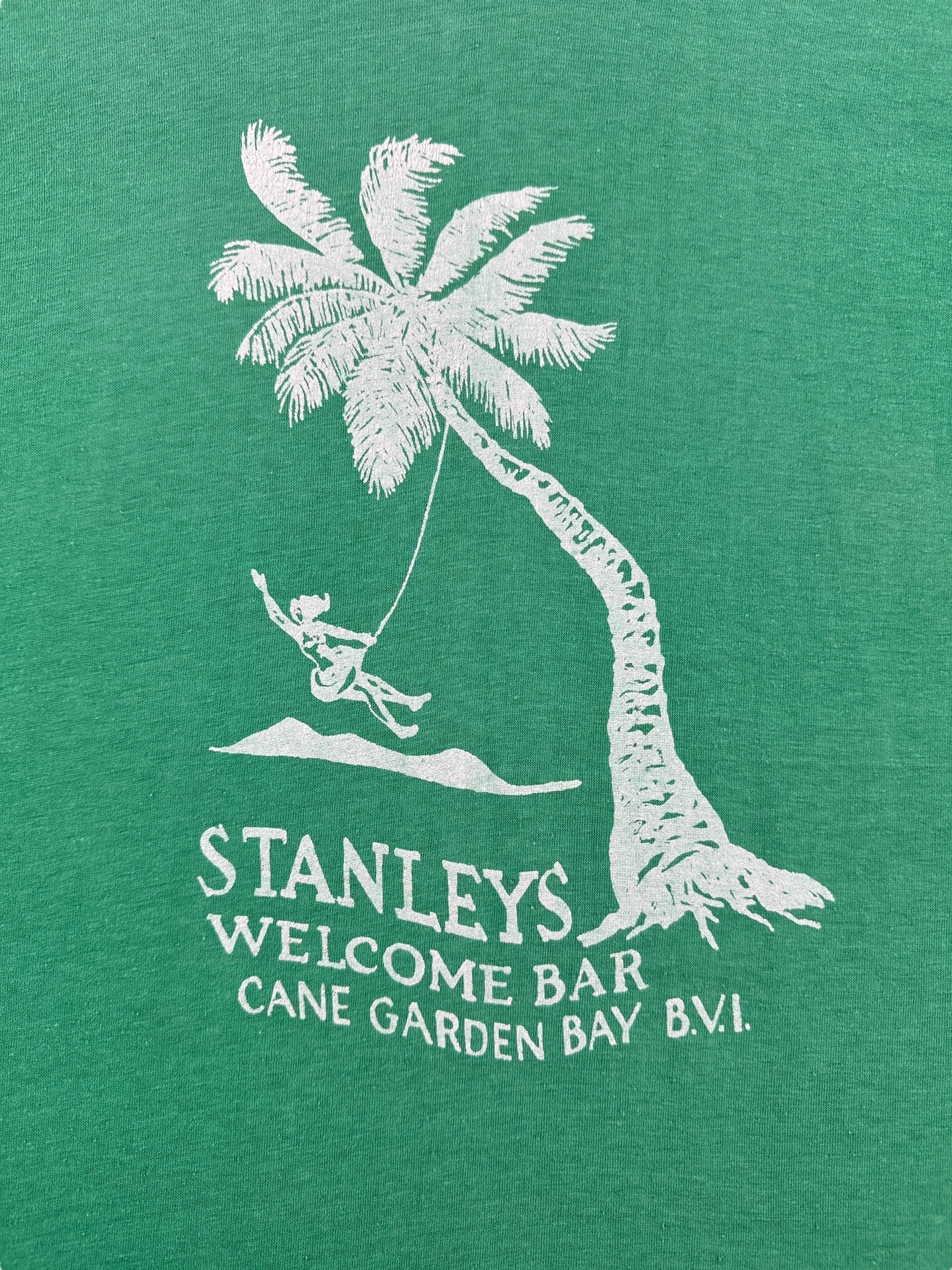 Front Graphic of Vintage Stanely's BVI Tee SZ S