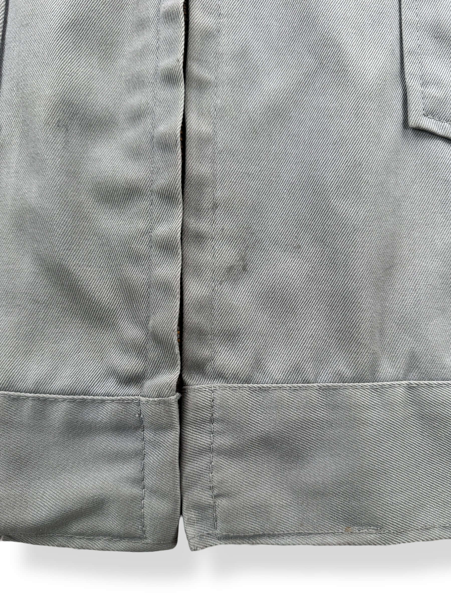 Stain on Vintage Lee Chetopa Twill Gas Station Jacket SZ 44
