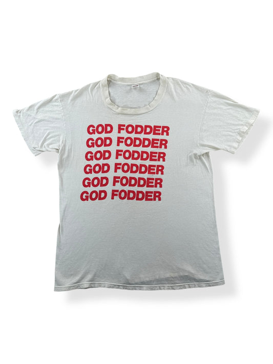 Front of Vintage Ned's Atomic Dustbin God Fodder Tee SZ L