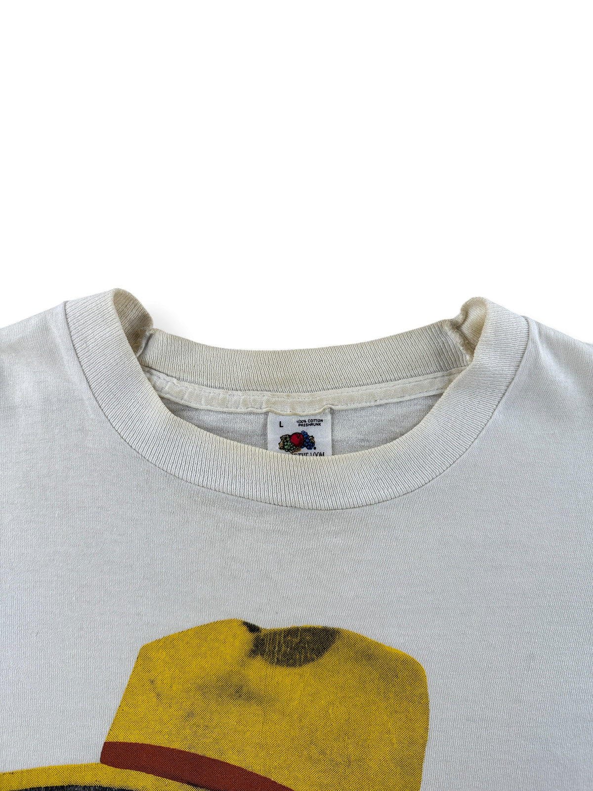 Collar on Vintage John Wayne Tee SZ L - AS IS