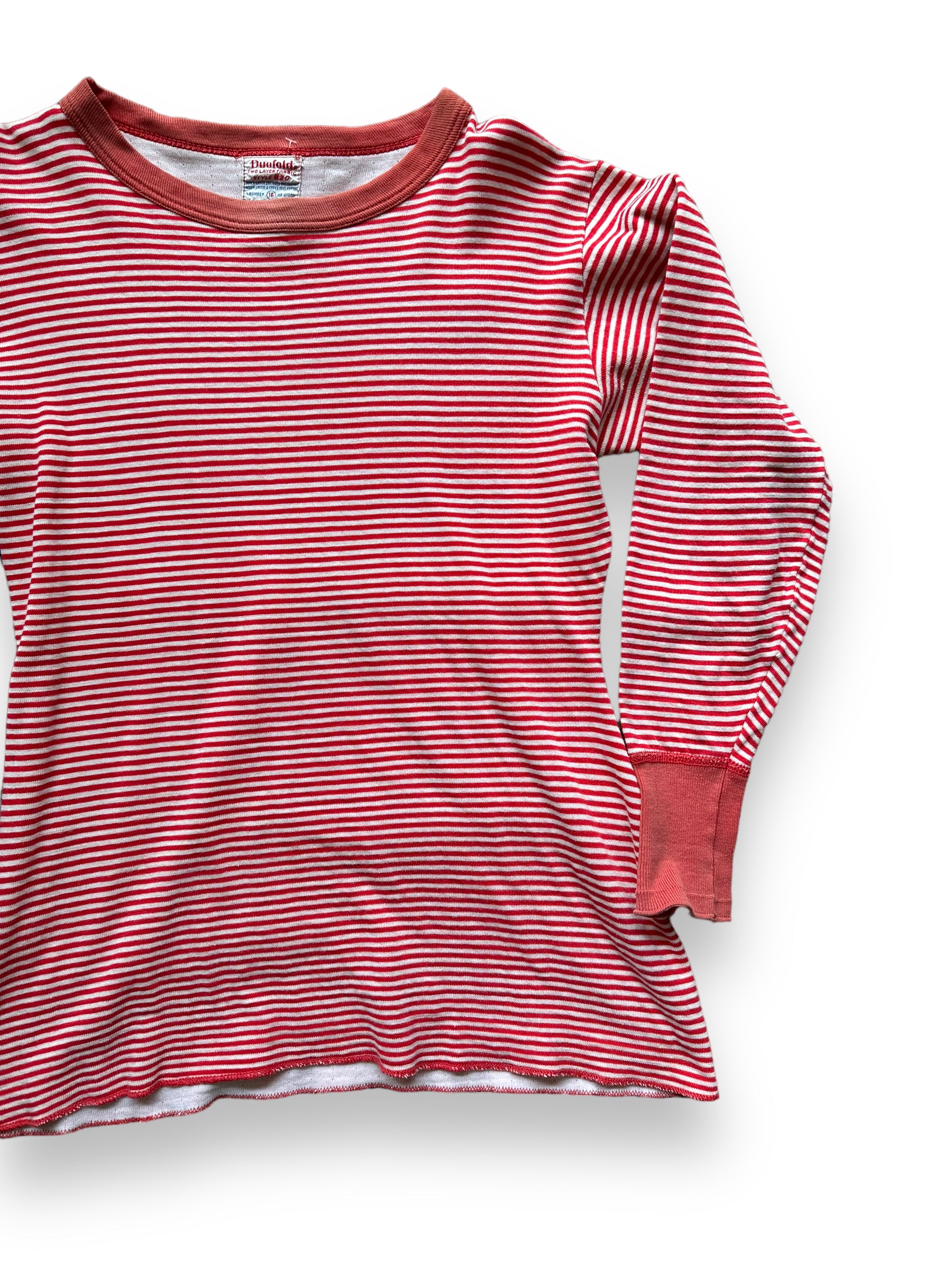 Vintage Duofold Striped Thermal Top SZ M Vintage Thermal