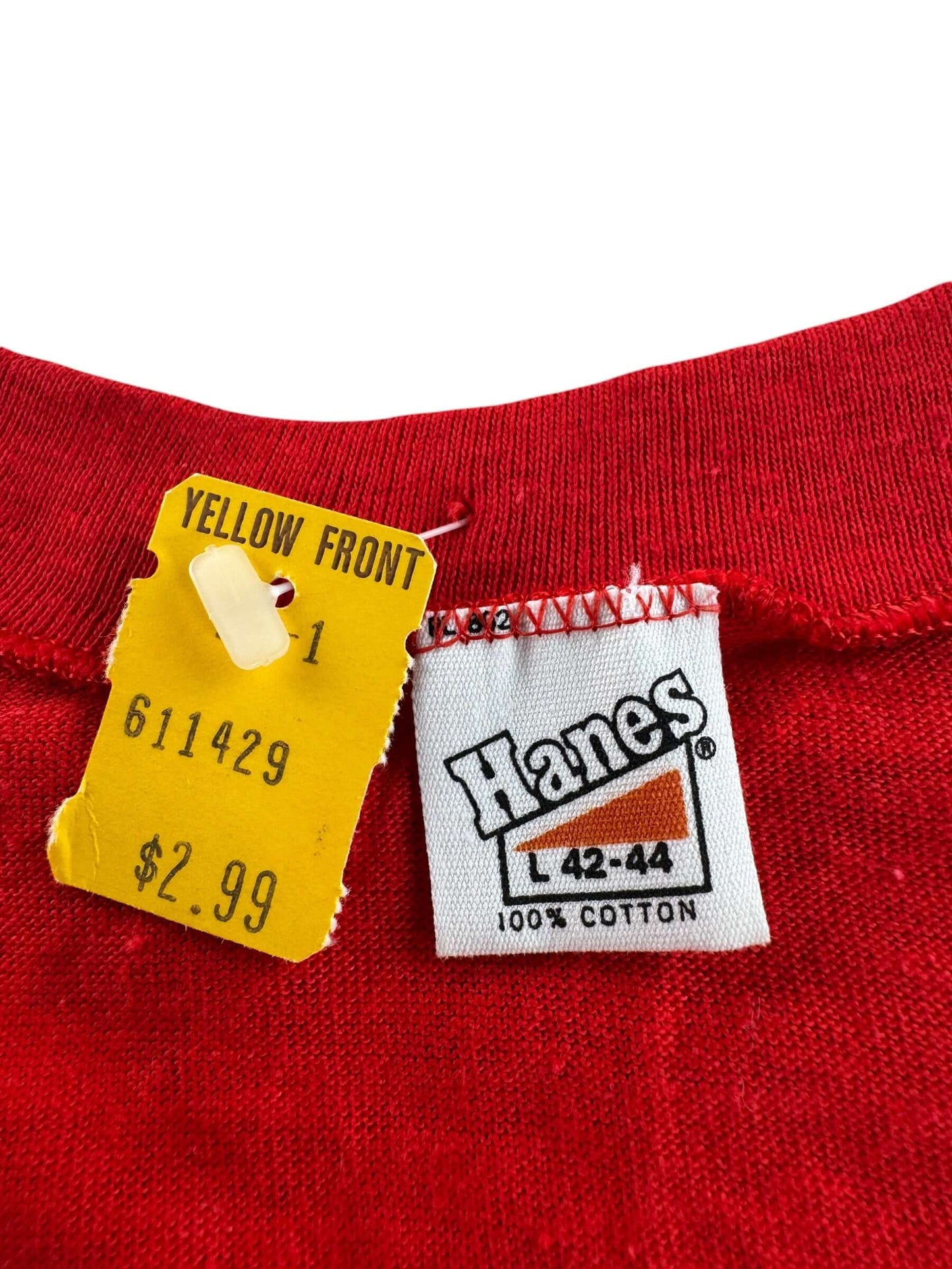 Tag on Vintage NOS Bootleg Snoopy Tee SZ L (Fits M)