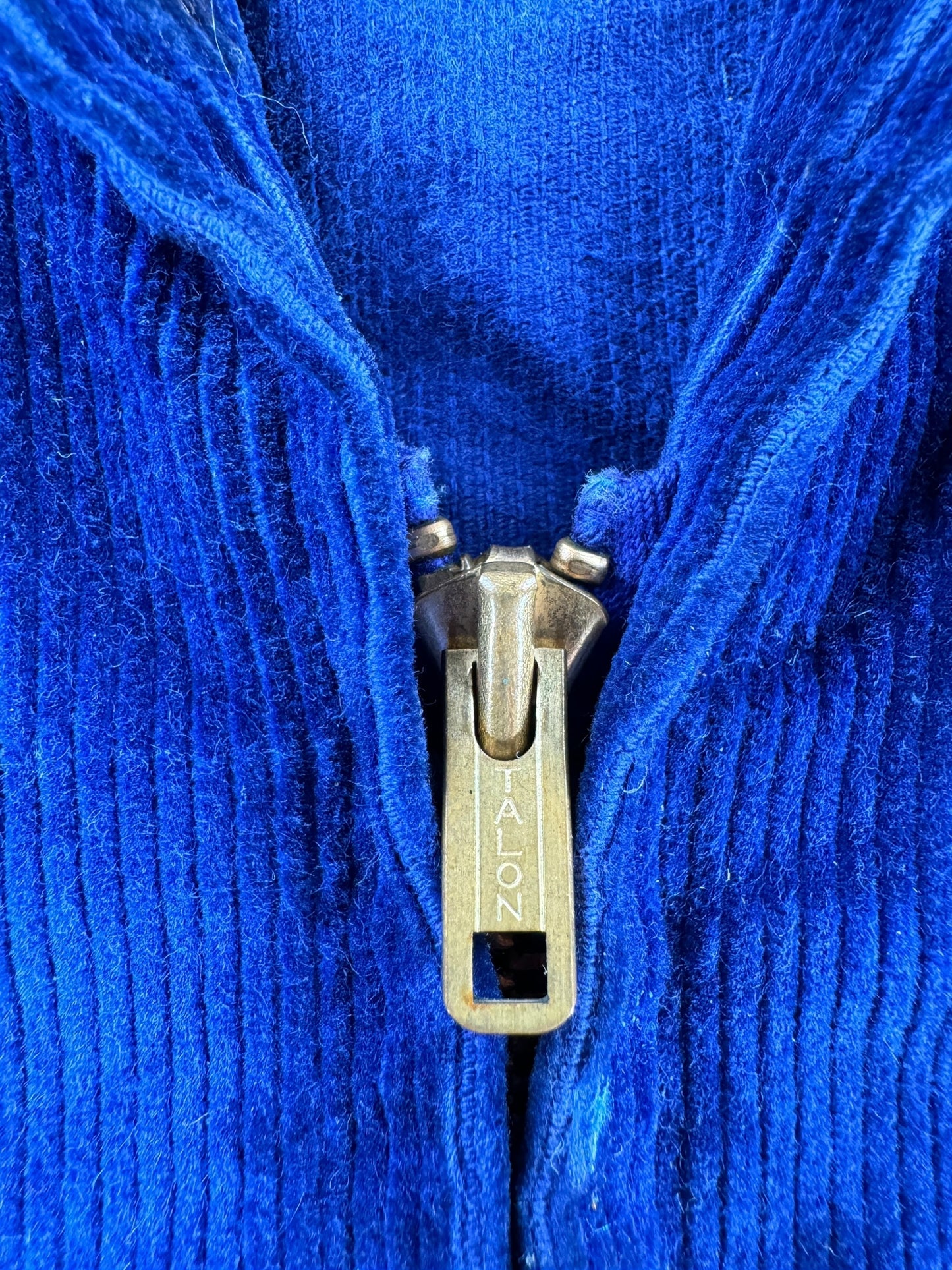 Zipper on Vintage Minnesota Minneapolis FFA Jacket SZ 44