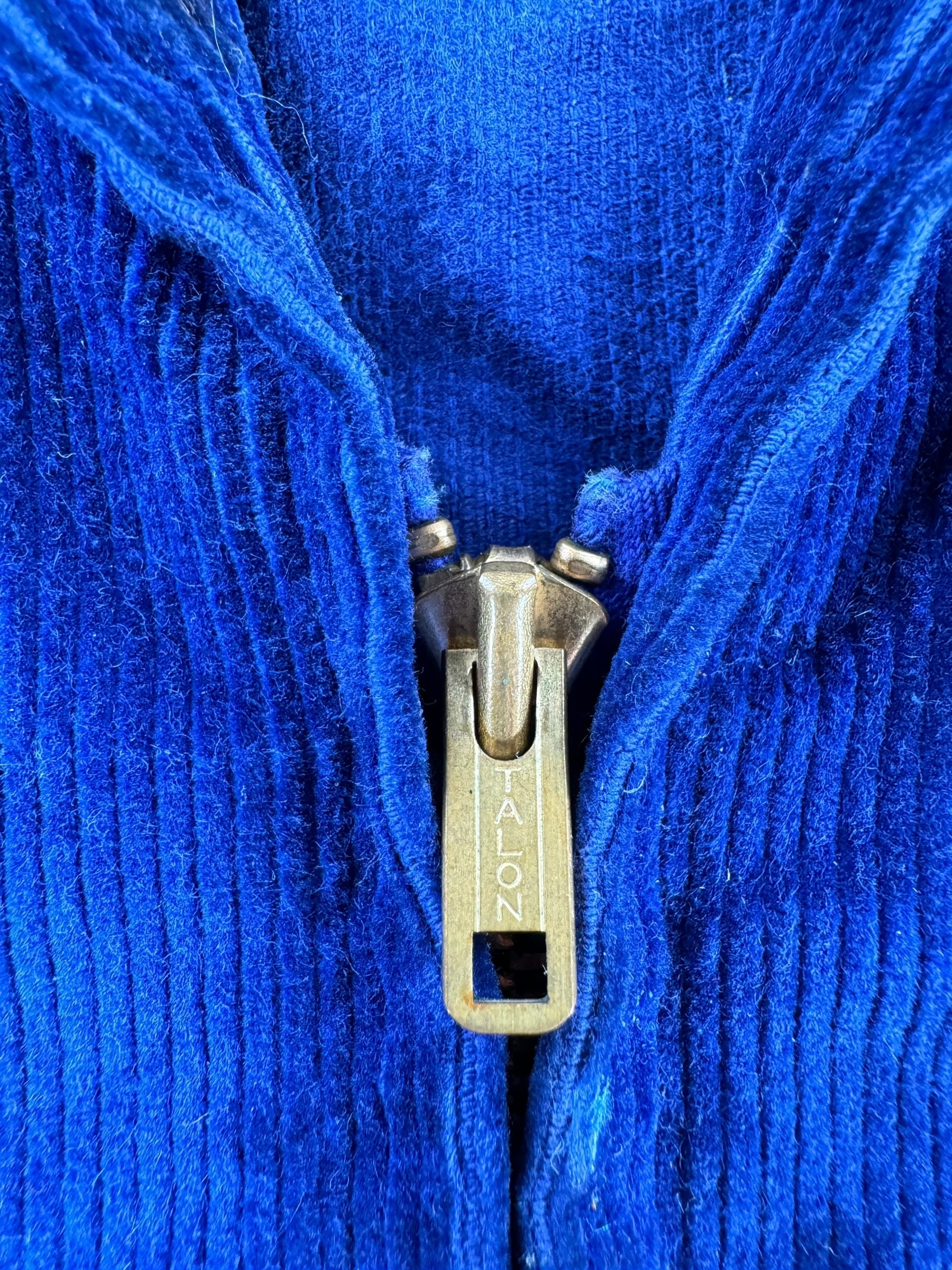 Zipper on Vintage Minnesota Minneapolis FFA Jacket SZ 44