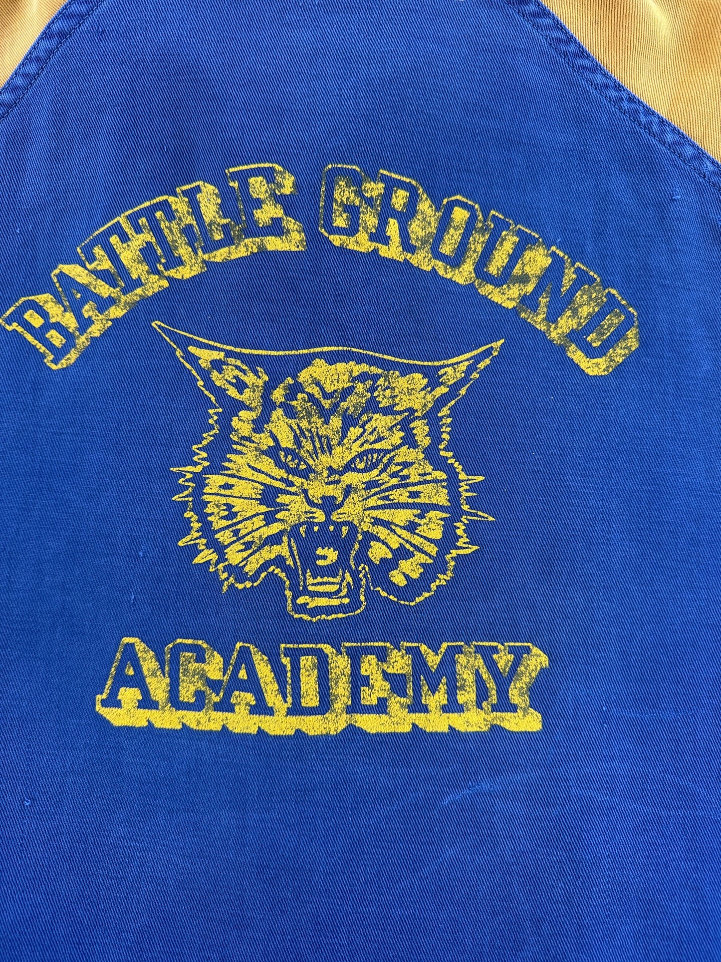 Back of Vintage 50s Champion Battle Ground Academy Jacket SZ M