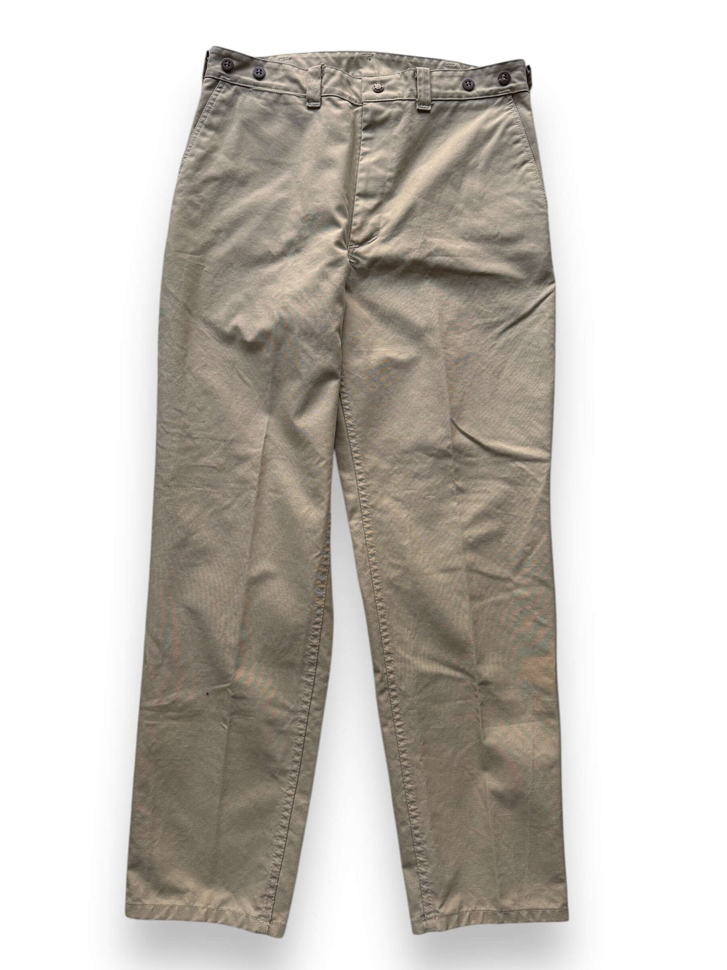 front of Vintage Filson 10 oz Duck Chinos W36