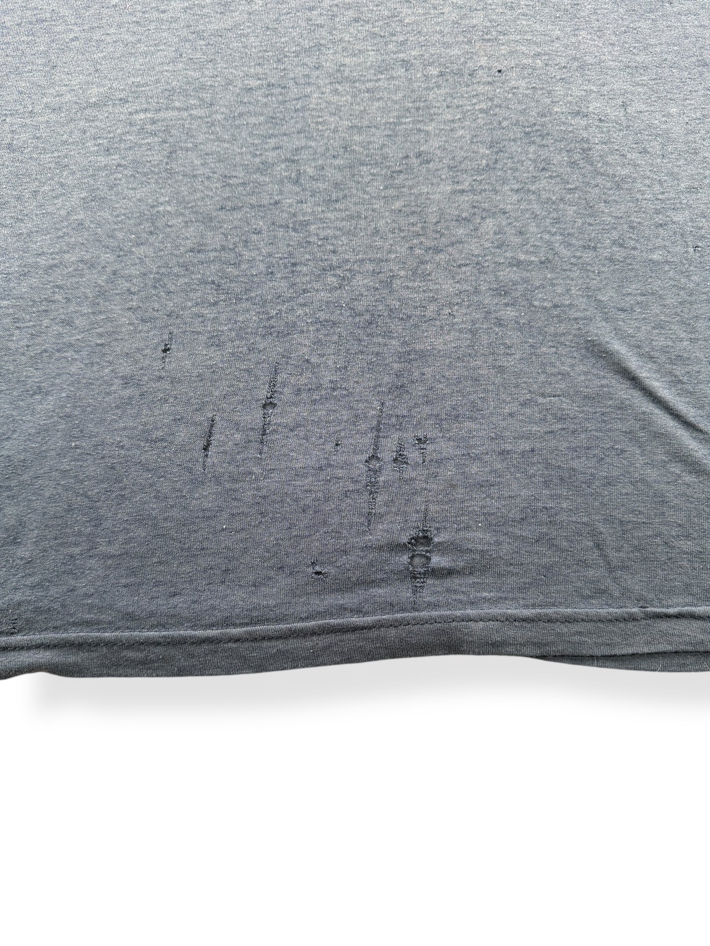 Holes on Vintage Threadbare Blue FOTL Pocket Tee SZ M