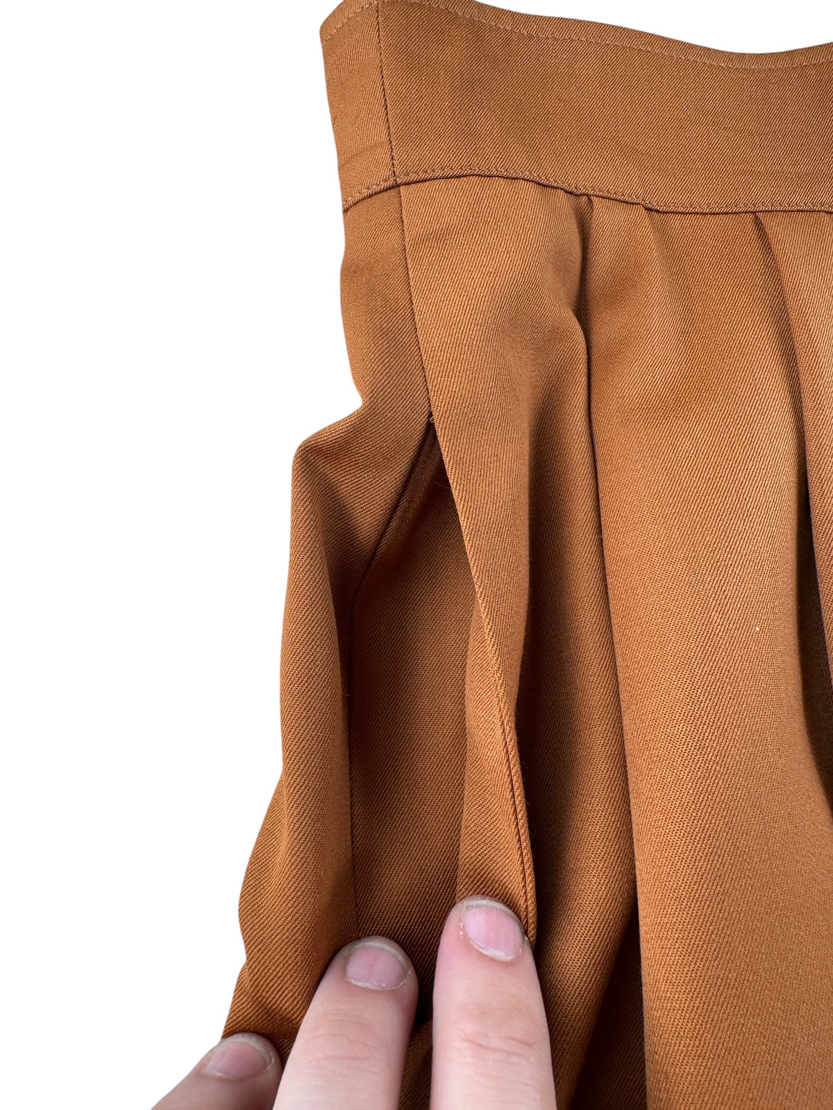 Pockets on Vintage 1990s Perry Ellis Wool Skirt W30
