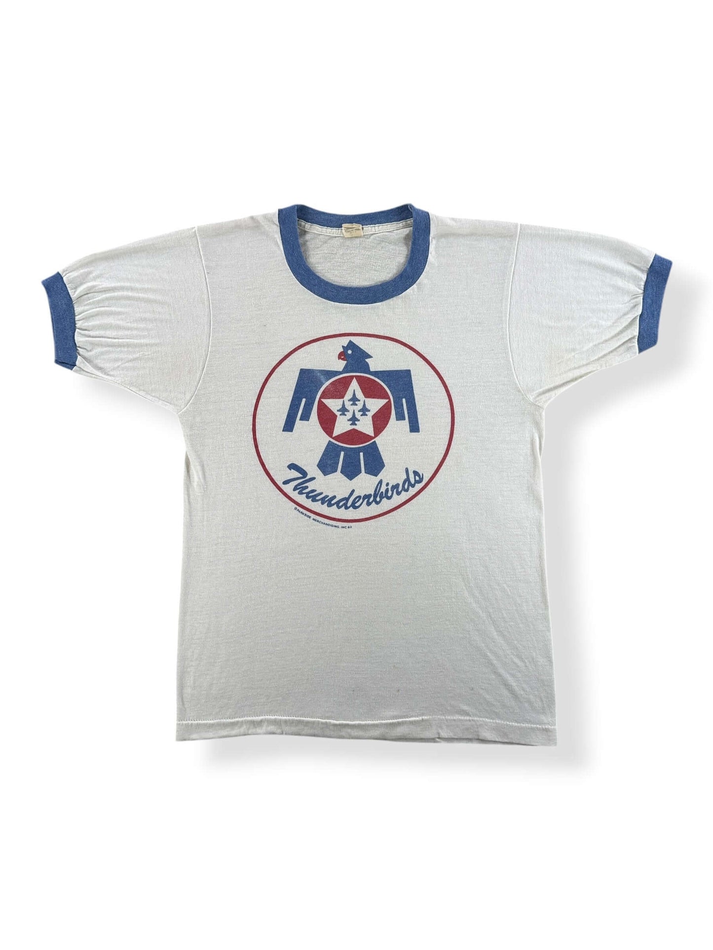 Front of Vintage Thunderbirds Air Force Tee SZ M (Fits S)