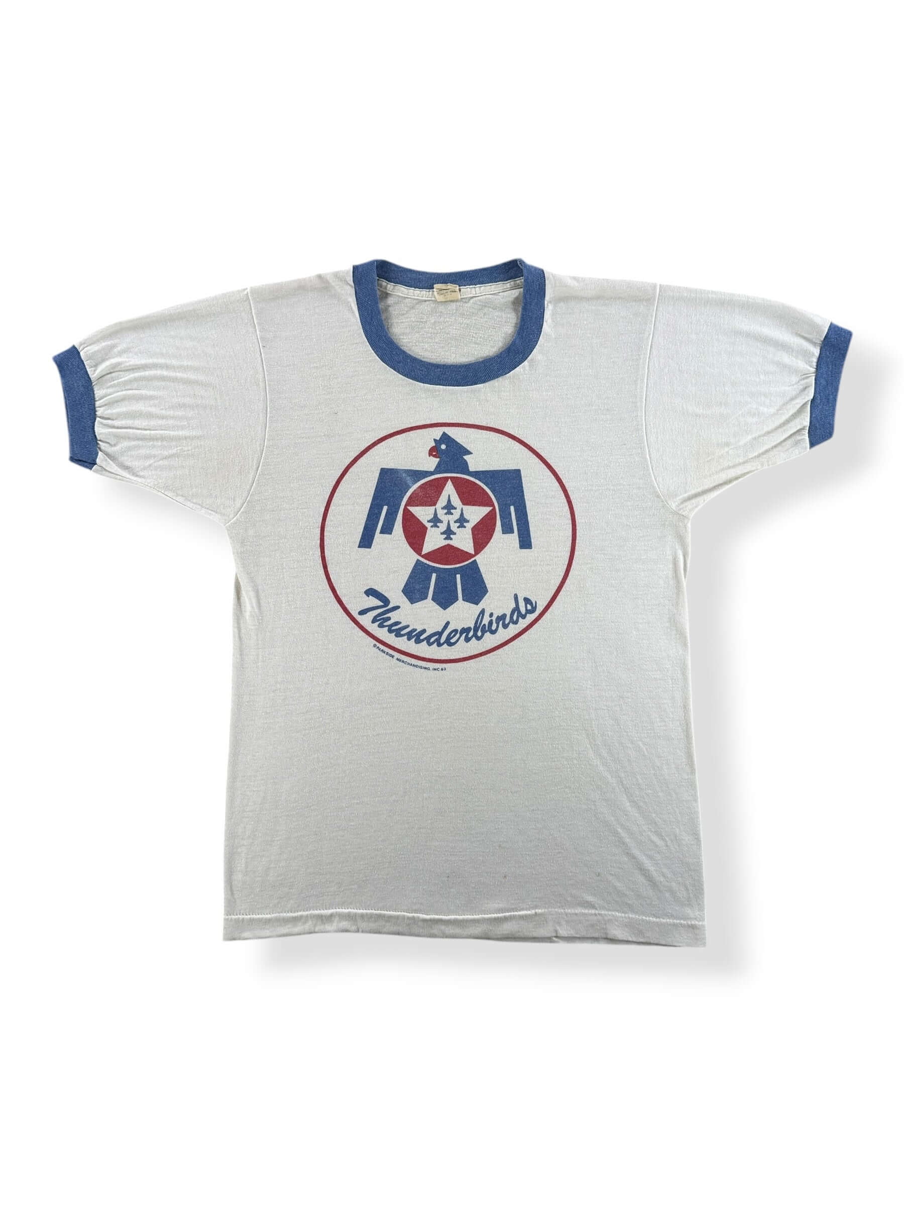Front of Vintage Thunderbirds Air Force Tee SZ M (Fits S)