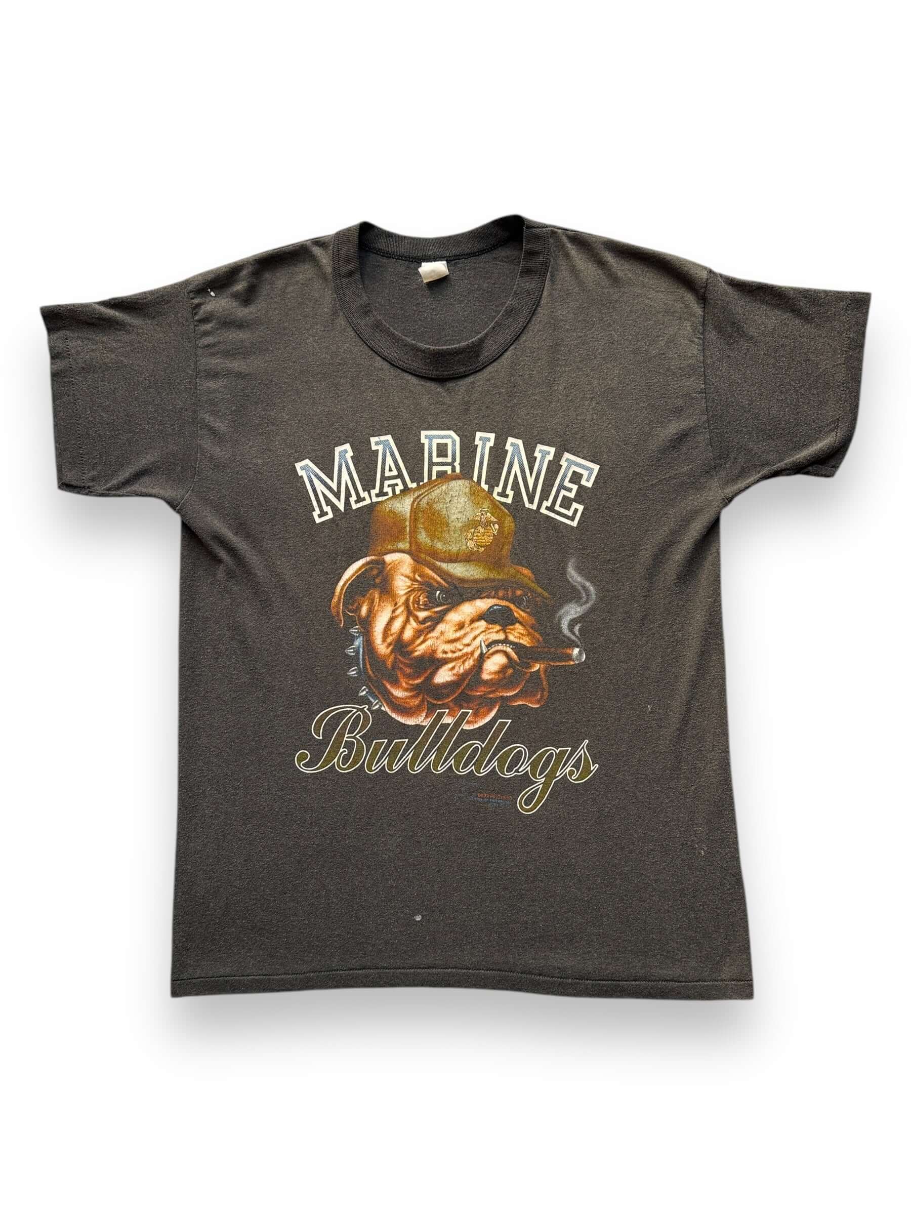 front of Vintage Bulldog Marines Tee SZ XL