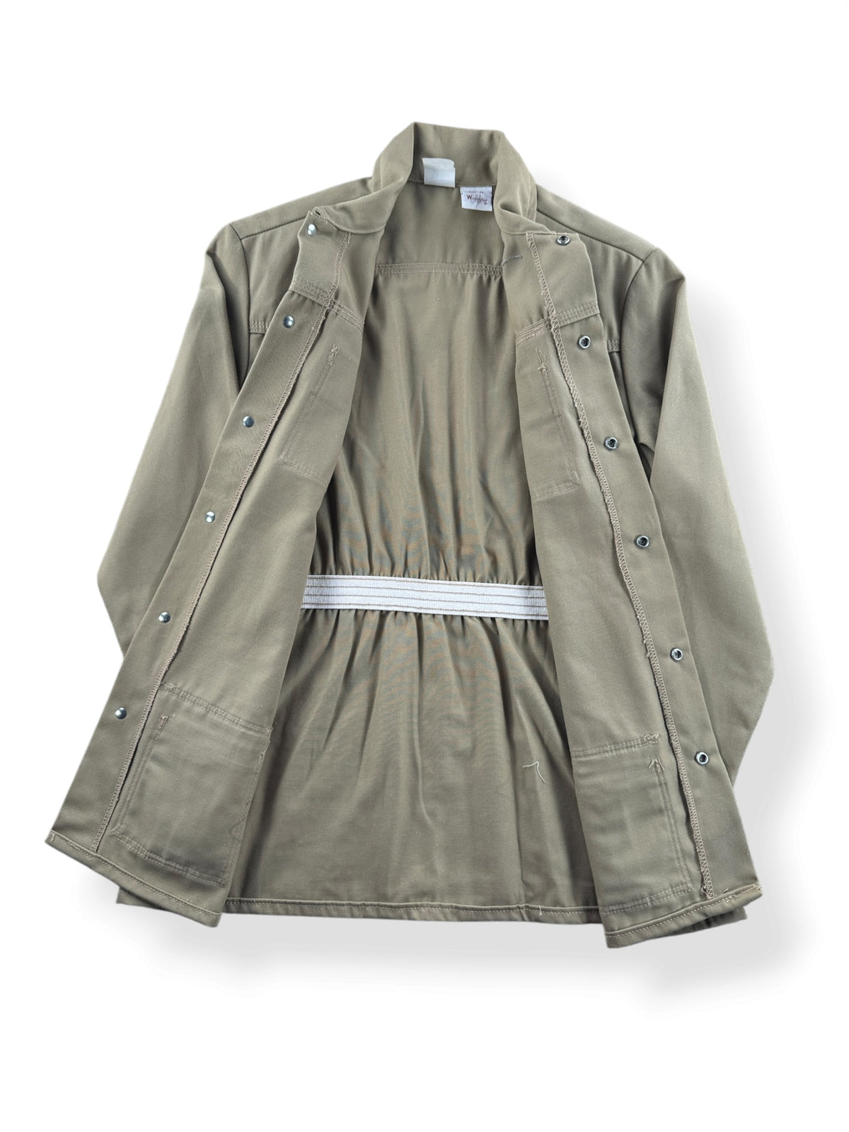 Inside of Vintage NOS Wrangler Safari Jacket SZ M