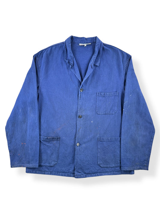 Front of Vintage Zeta French Chore Coat SZ L