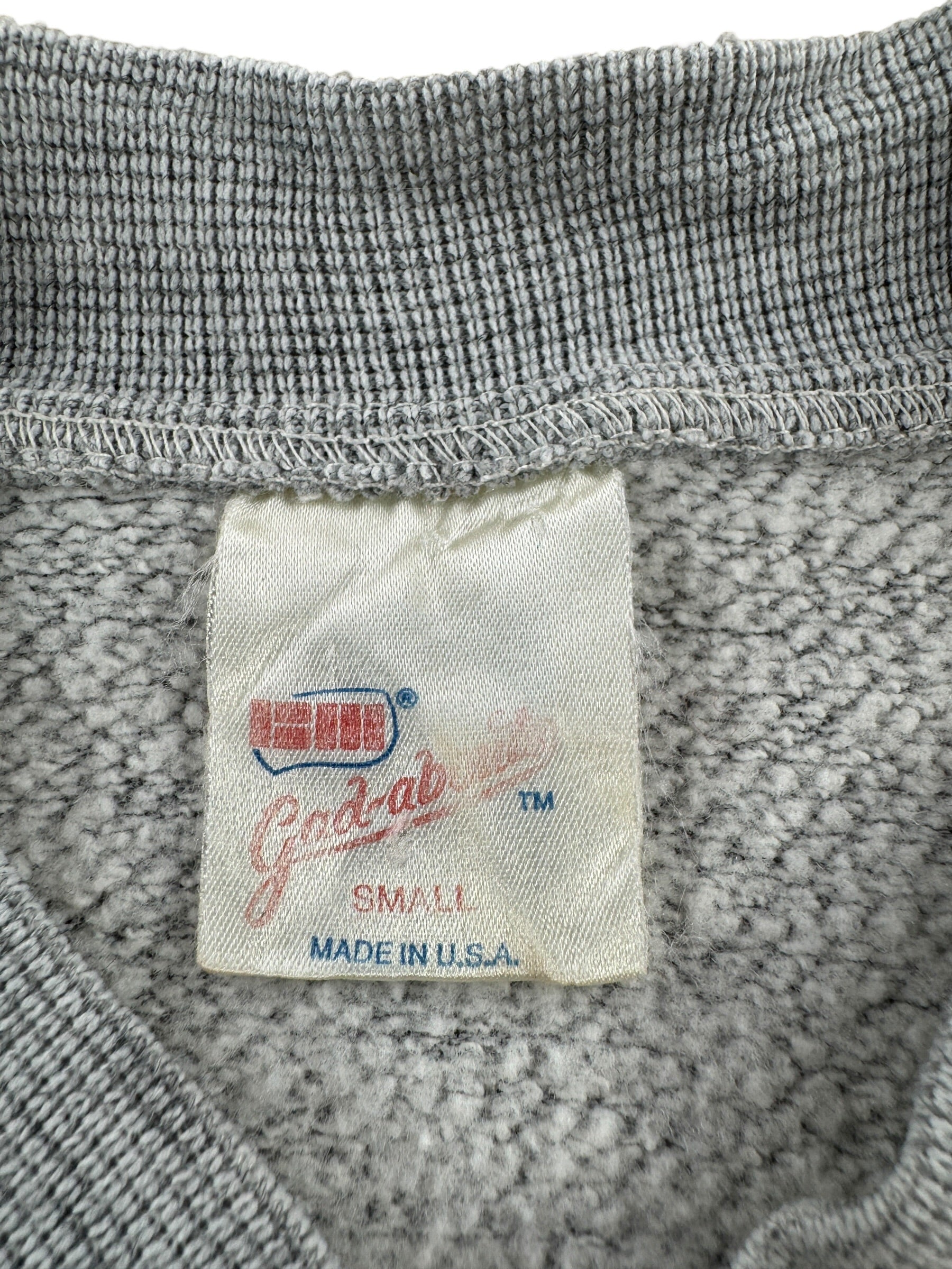 Tag on Vintage Gad-About Sleeveless Zip Up Sweatshirt SZ S (Fits XS)