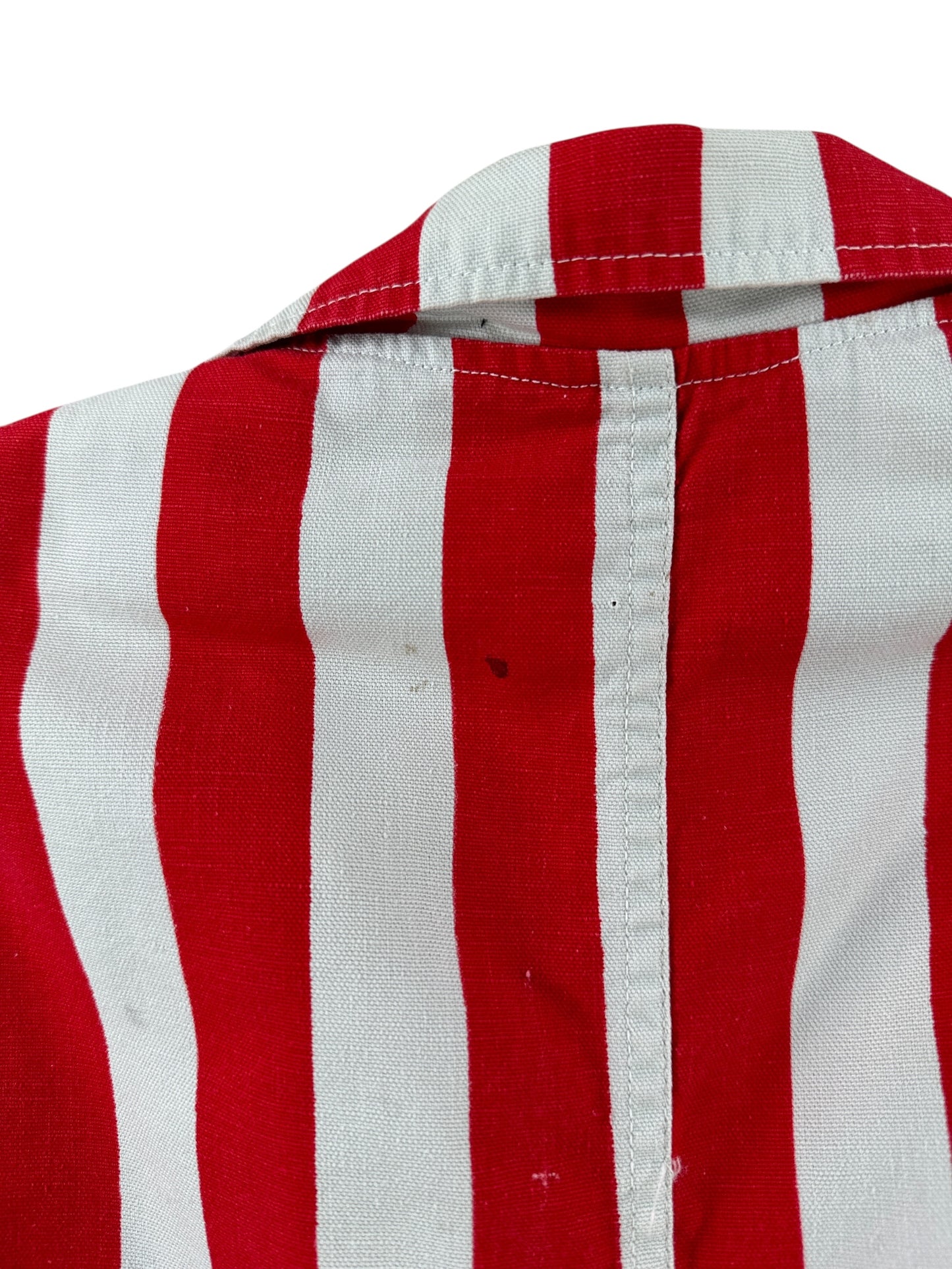 Stain on Vintage Seattle Costume Shop Brocklinds Striped Jacket SZ L