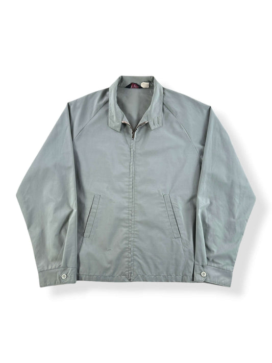Front of Vintage Grey Towncraft Herrington Jacket SZ L - AS IS