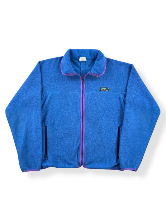 Front of Vintage Ladies MIUSA LL Bean Fleece SZ M