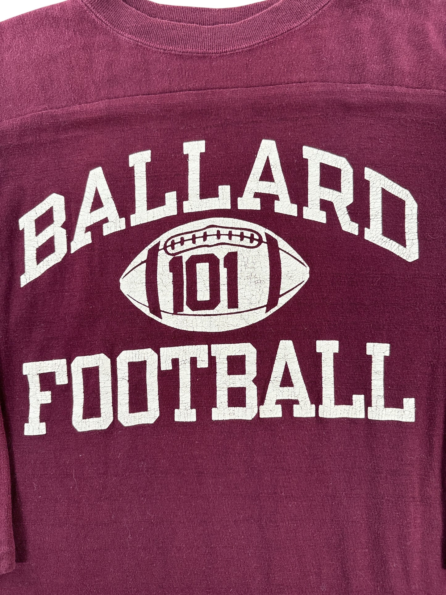 Front Graphic of Repro Ballard Football Jersey SZ S