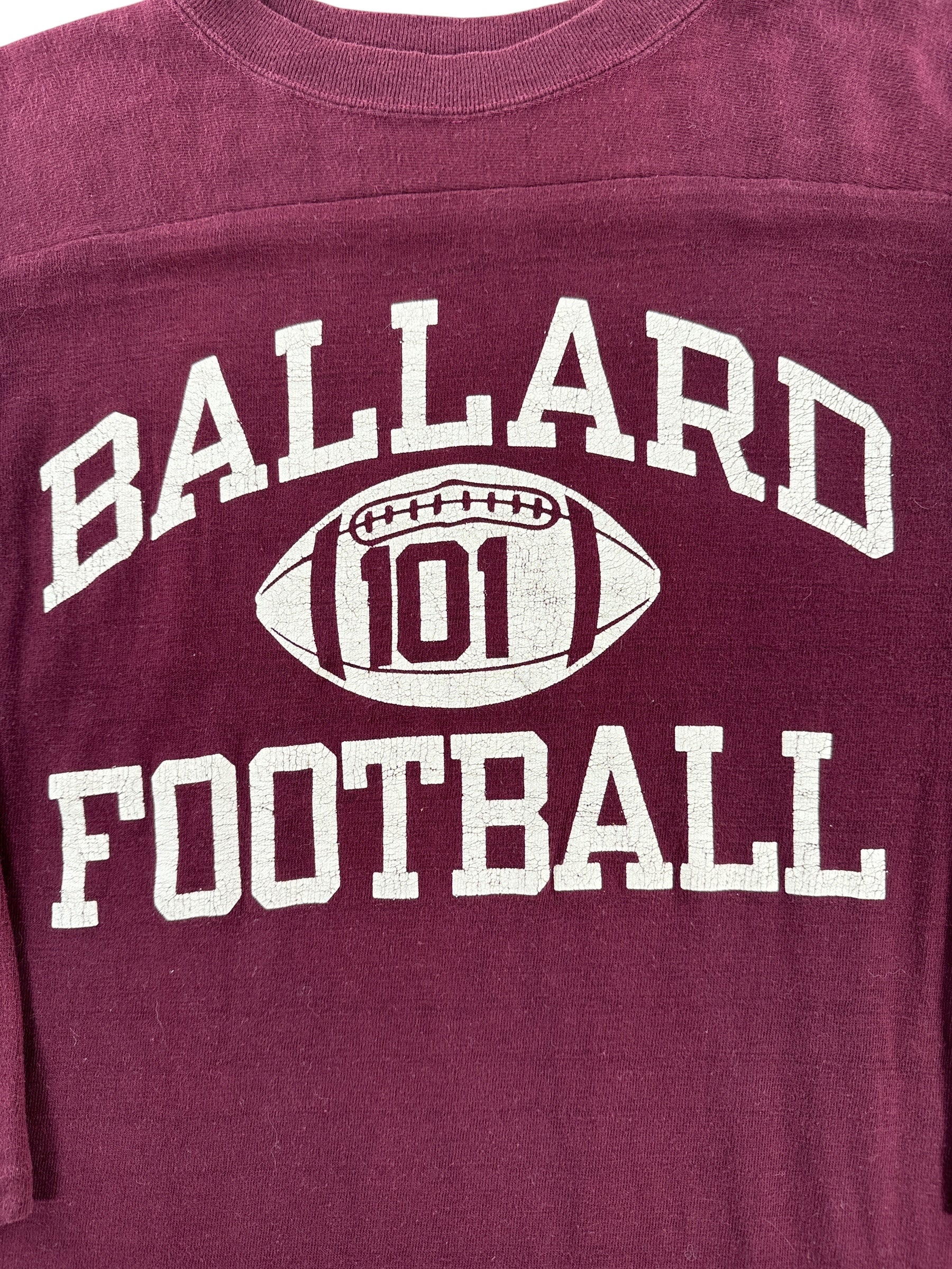 Front Graphic of Repro Ballard Football Jersey SZ S