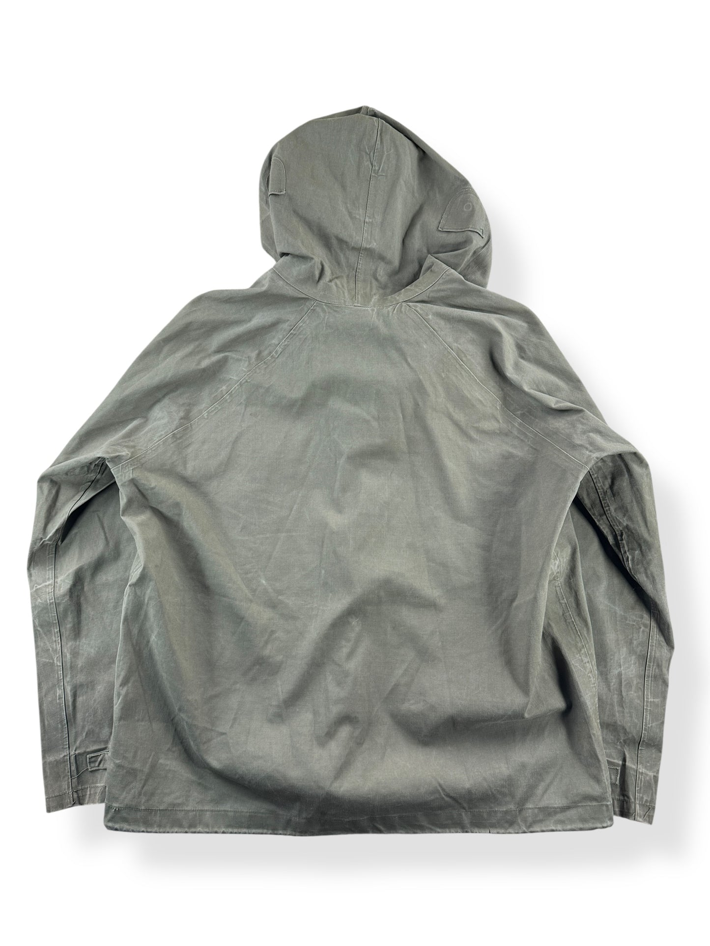 Back of Vintage 60s Wet Weather Parka  SZ M (Fits L)