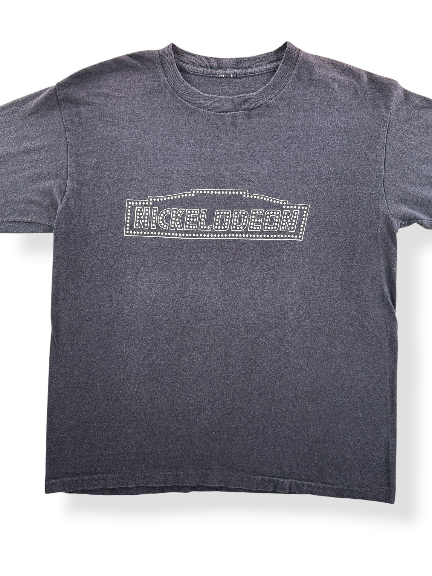 Front Close Up of Vintage Burt Reynolds Nickelodeon Tee SZ S