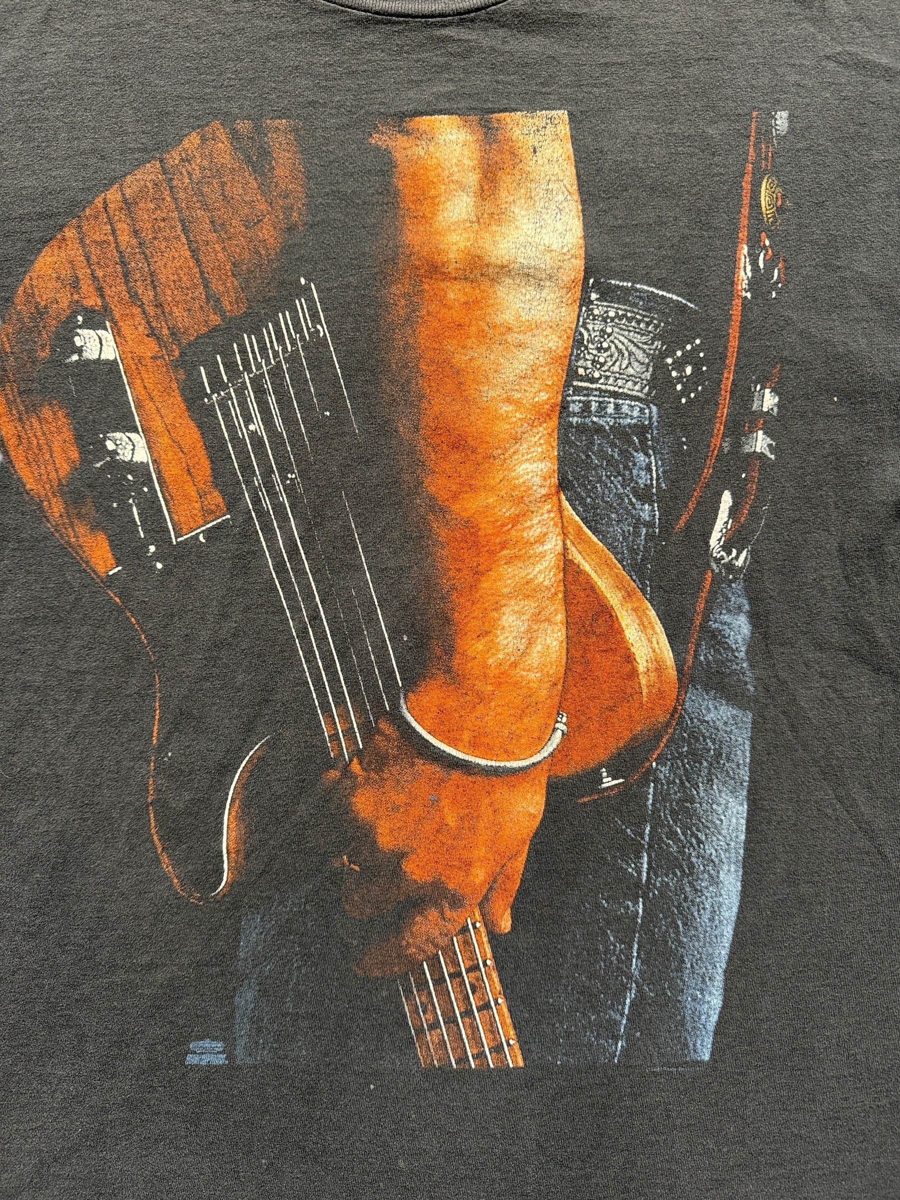 Front Graphic on Vintage 92-93 Bruce Springsteen World Tour Band Tee SZ XL