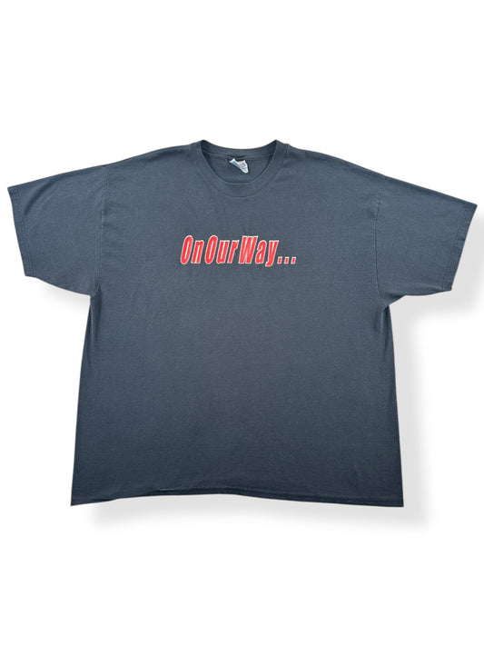 Front of Vintage On Our Way Oberto Tee SZ XXL