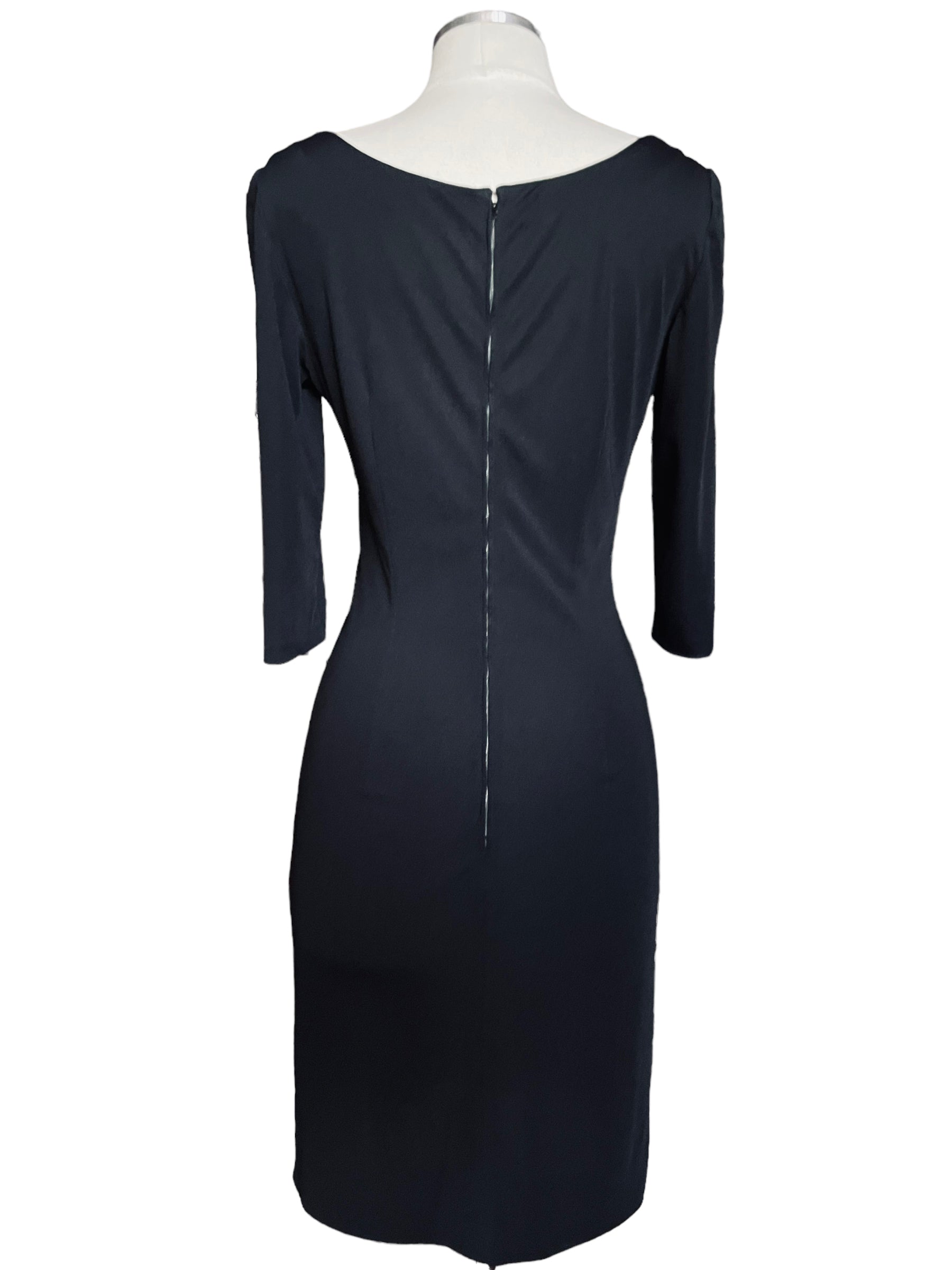 Vintage 1940s Au Louvre Black Dress Vintage 1940s Au Louvre Black Dress