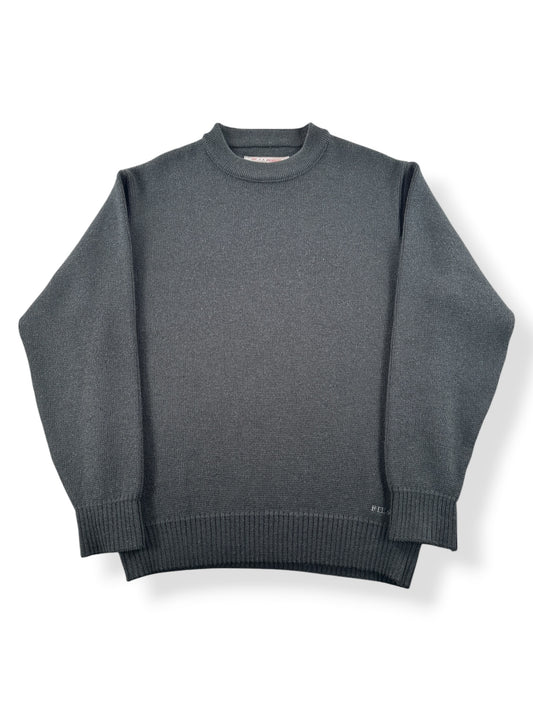 Front of Filson Dark Timber Crewneck Guide Sweater SZ L