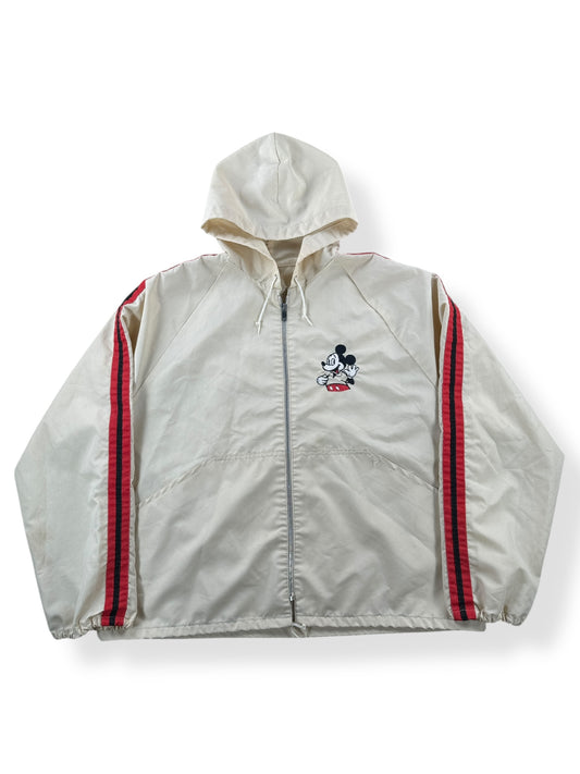 Front of Vintage Disney Hooded Windbreaker SZ XL