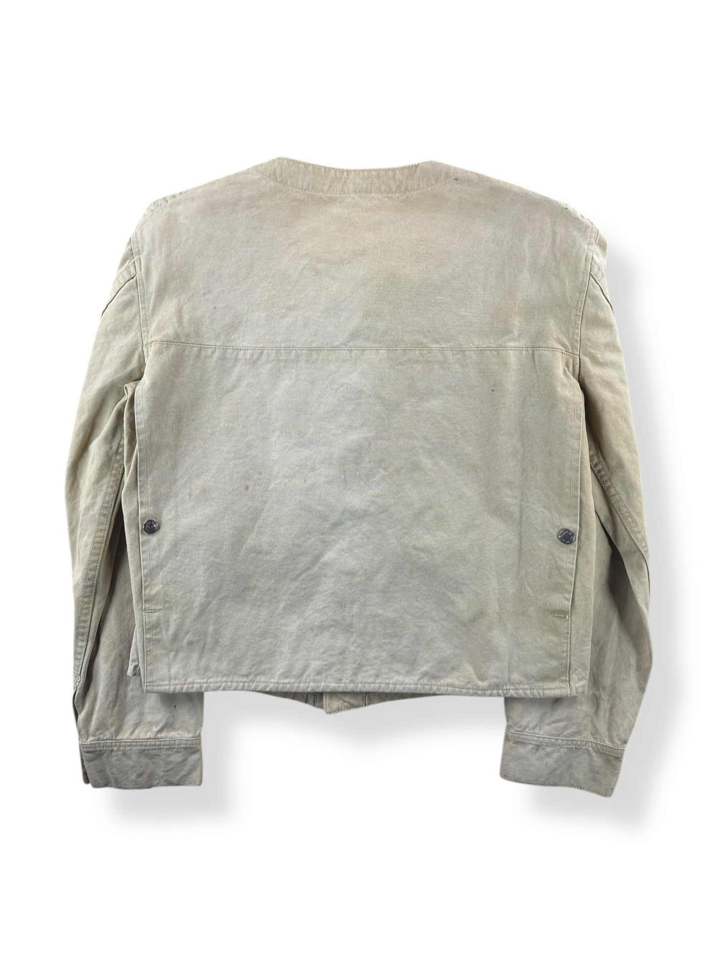 Back of Vintage 40s Era Filson Vest With Sleeves SZ 36