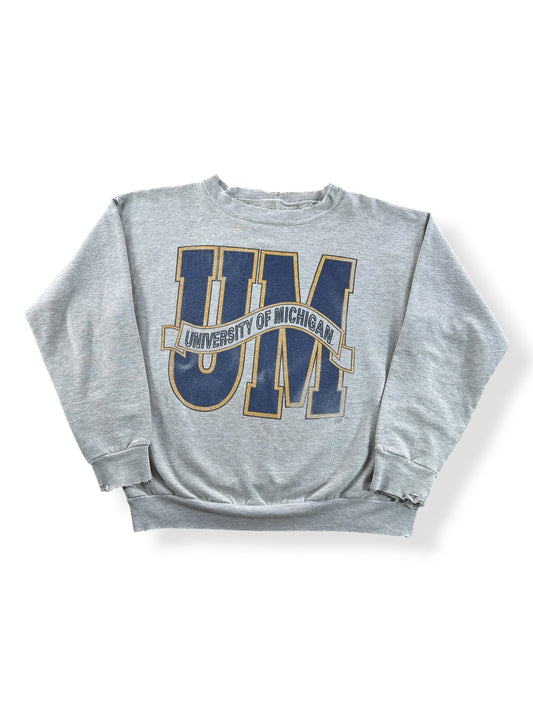 Front of Vintage University Of Michigan Sweatshirt SZ L - AS IS