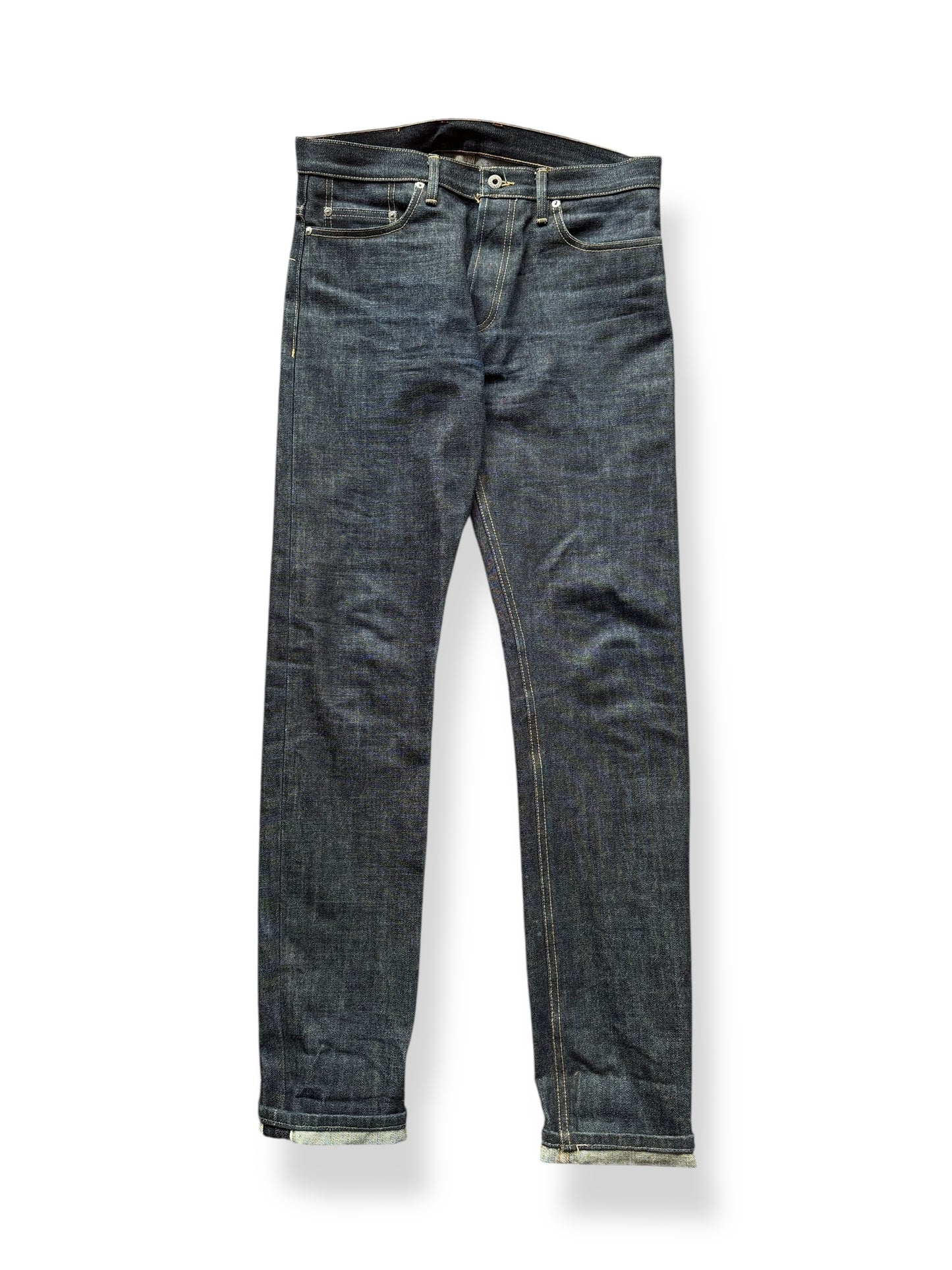 Front of 3sixteen 17oz Skinny Japanese Selvedge W34