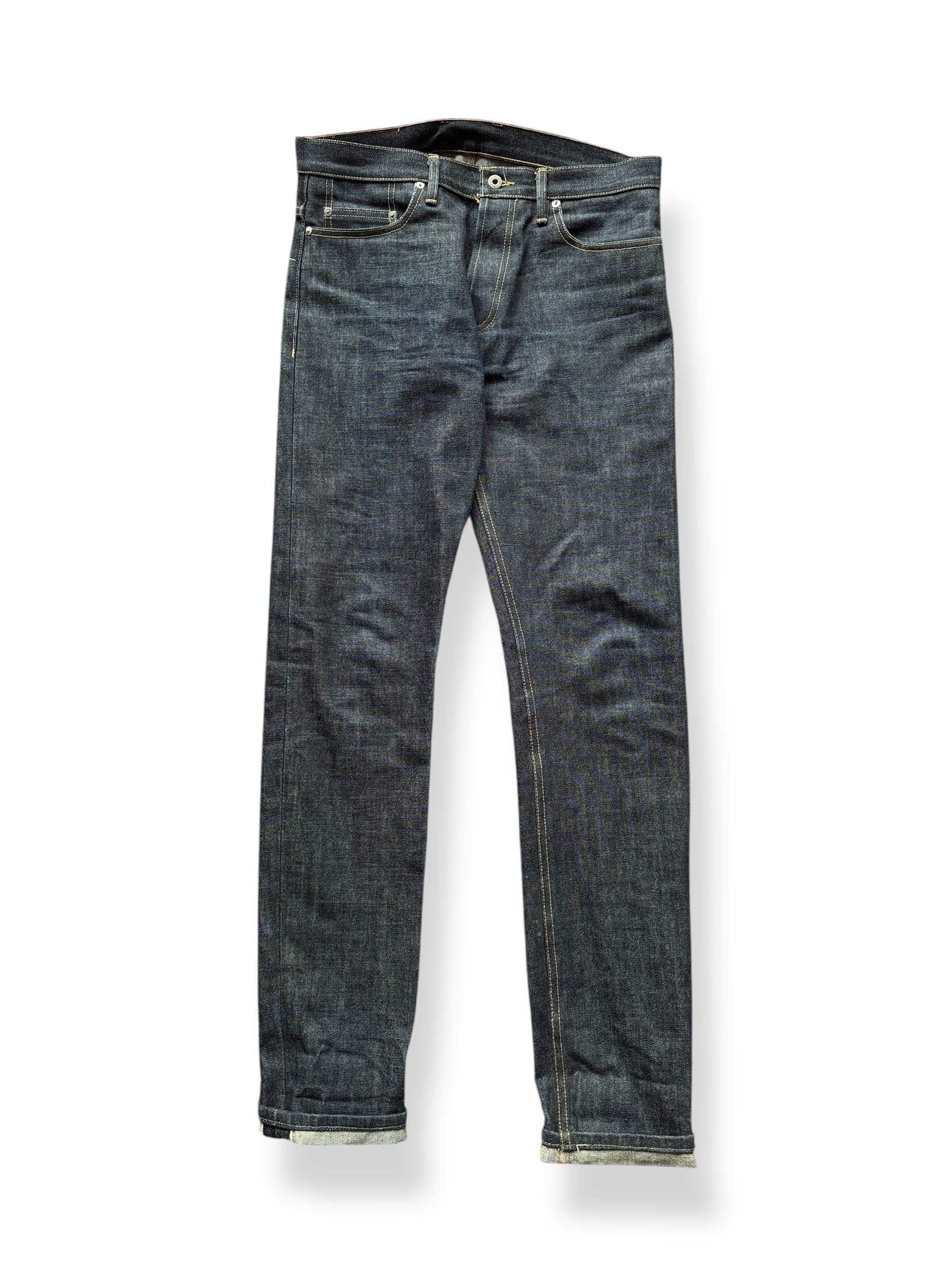 Front of 3sixteen 17oz Skinny Japanese Selvedge W34