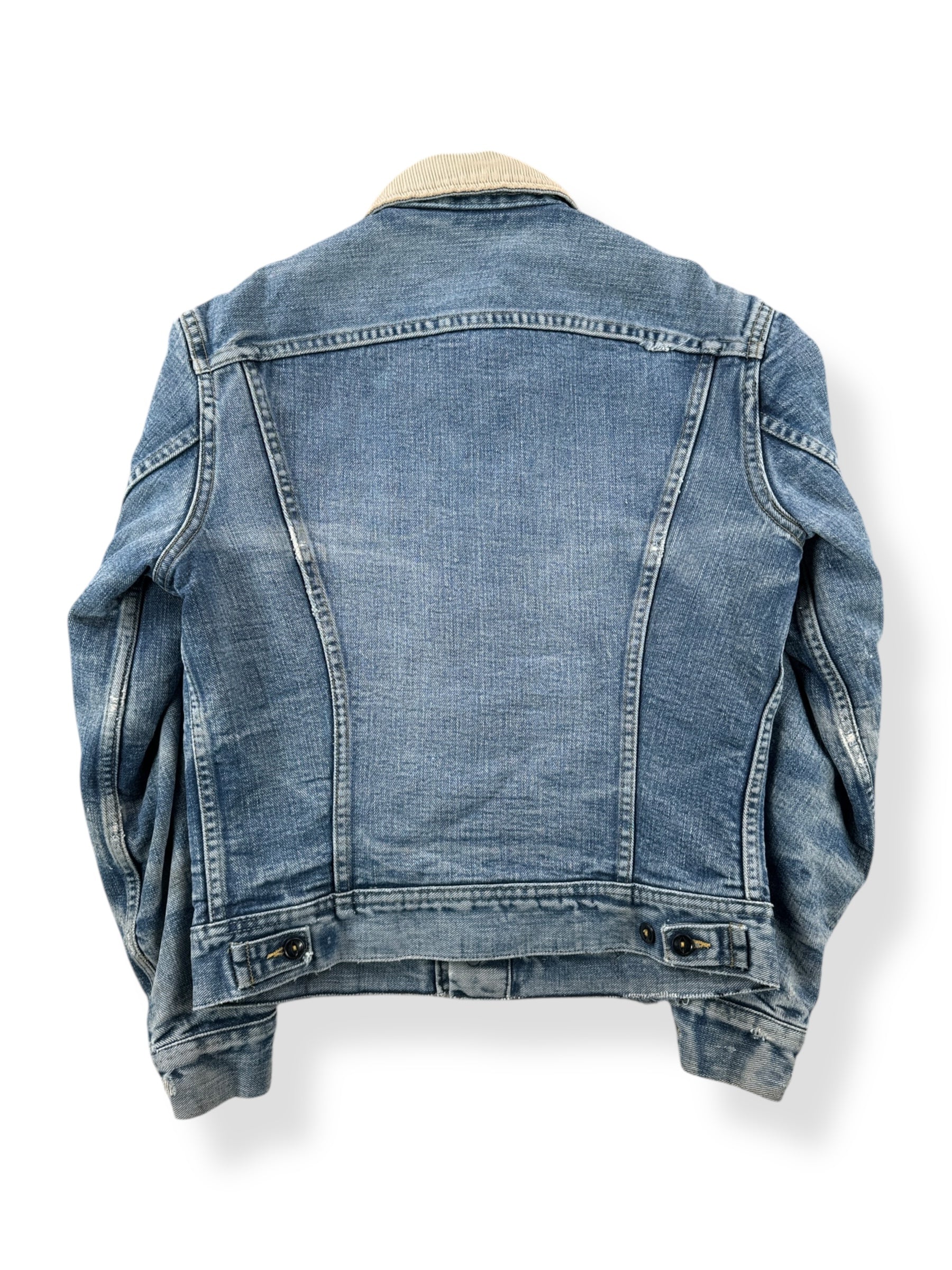 Back of Vintage Lee Storm Rider Denim Jacket SZ 38