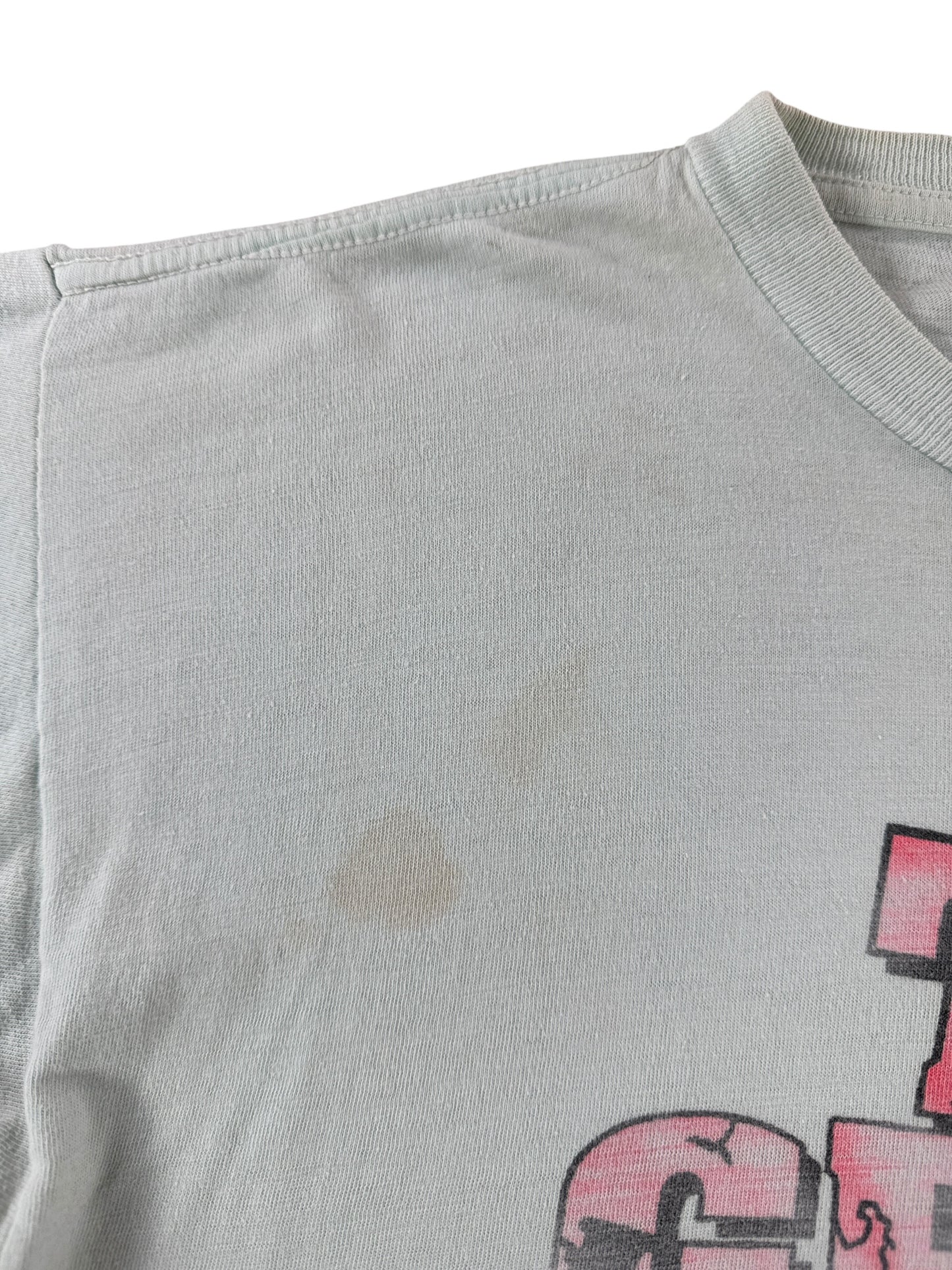 Stains on Vintage 1989 Great Quake SF Fader Tee SZ L