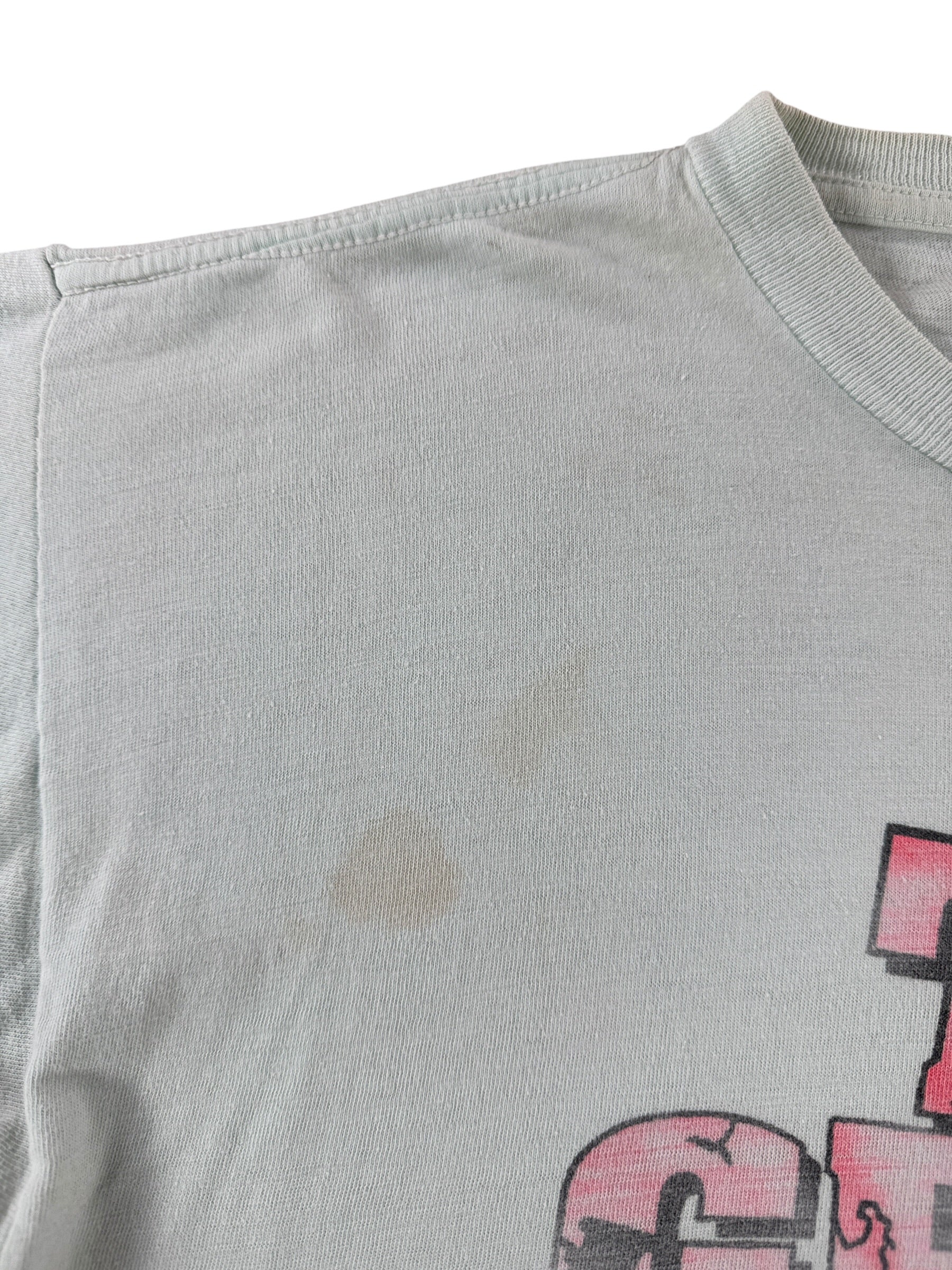 Stains on Vintage 1989 Great Quake SF Fader Tee SZ L