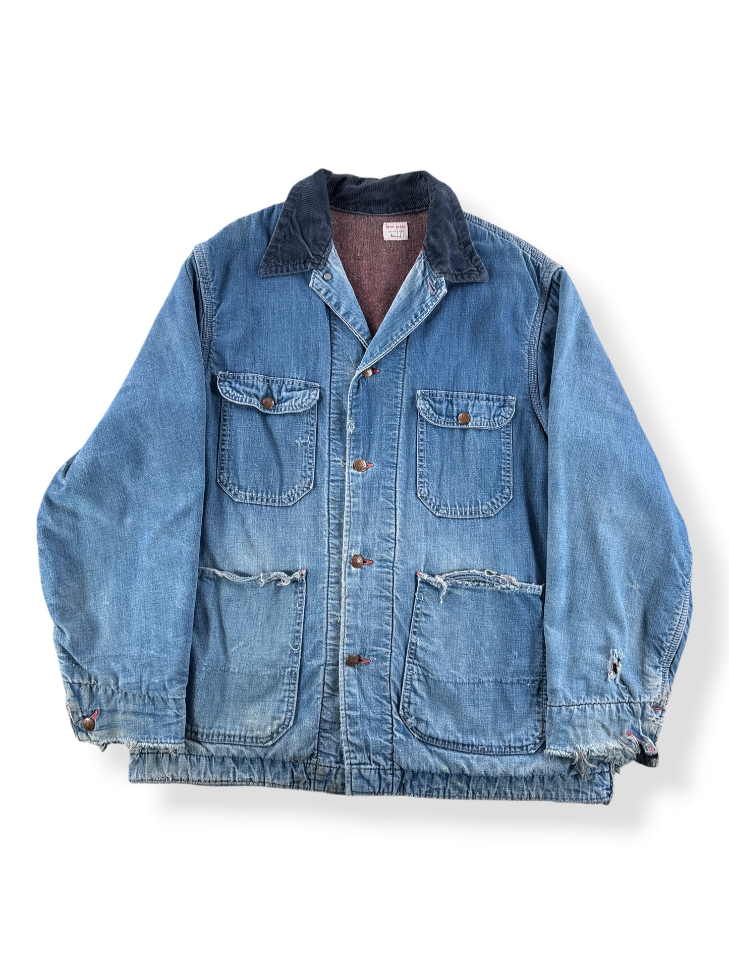 Front of Vintage 1960s Big Mac Chore Jacket SZ L