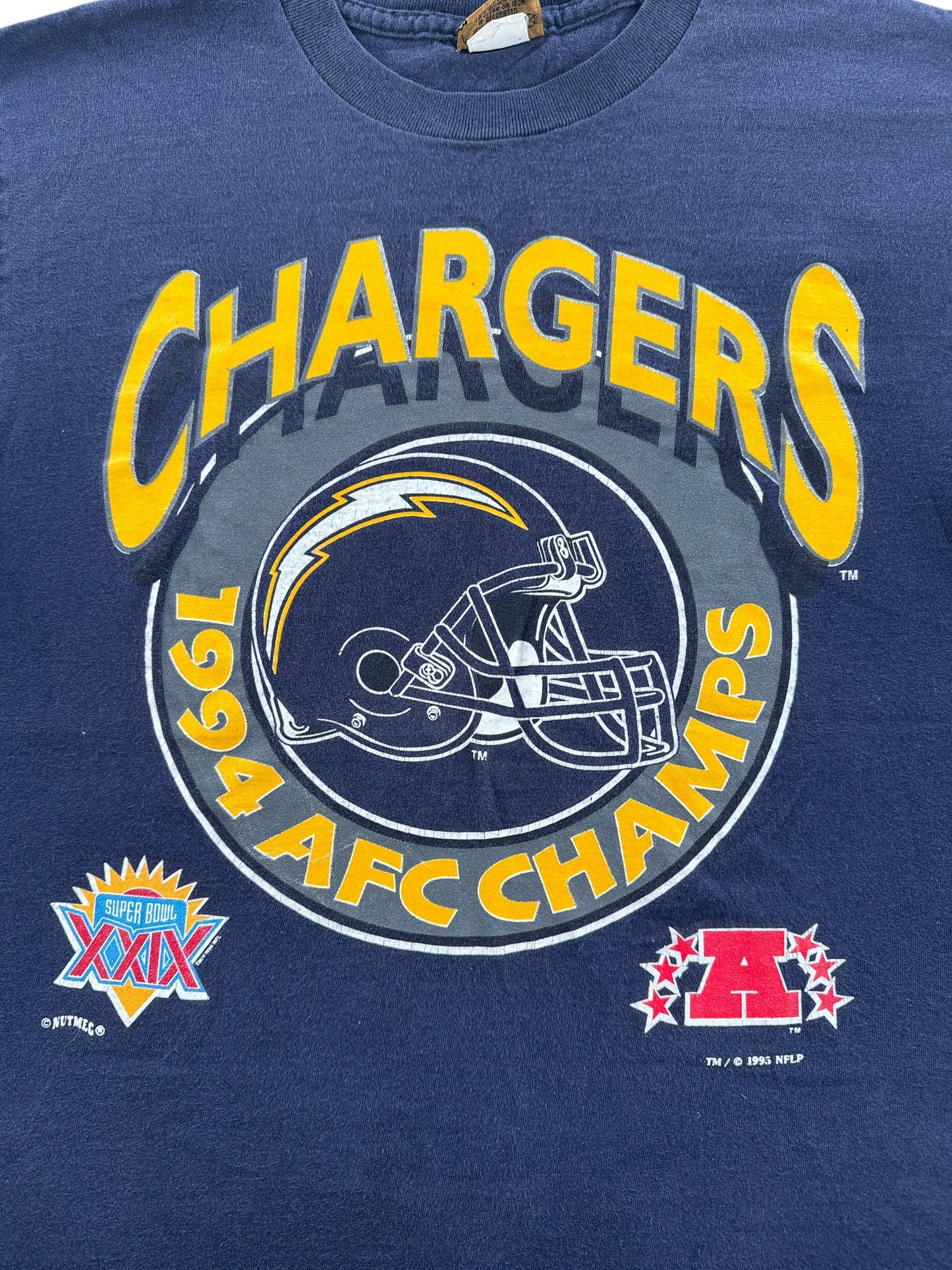 Vintage Chargers '94 Champs Tee SZ M