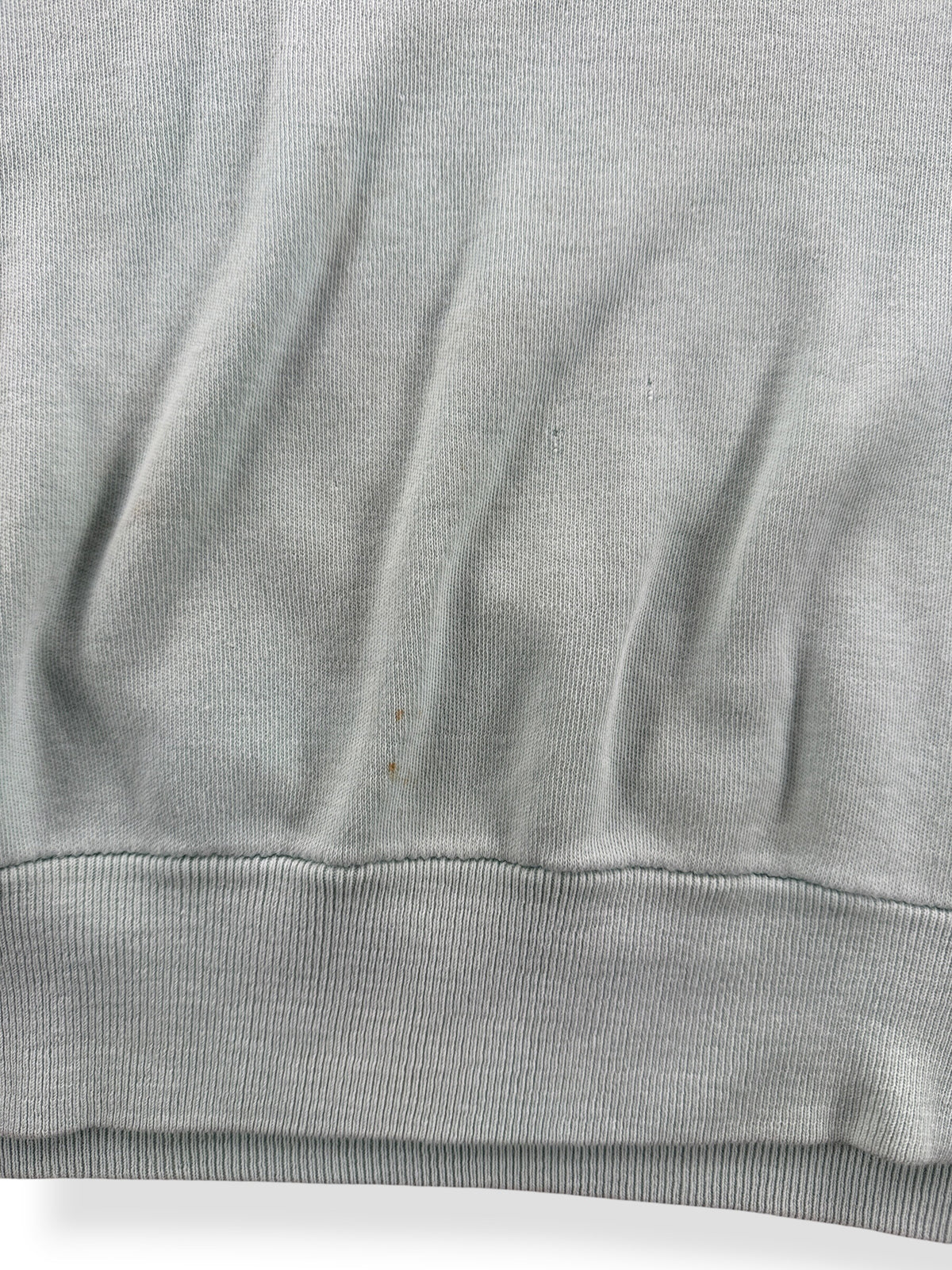 Small stains near bottom hem of Vintage 70s Las Vegas Crewneck SZ L - AS IS