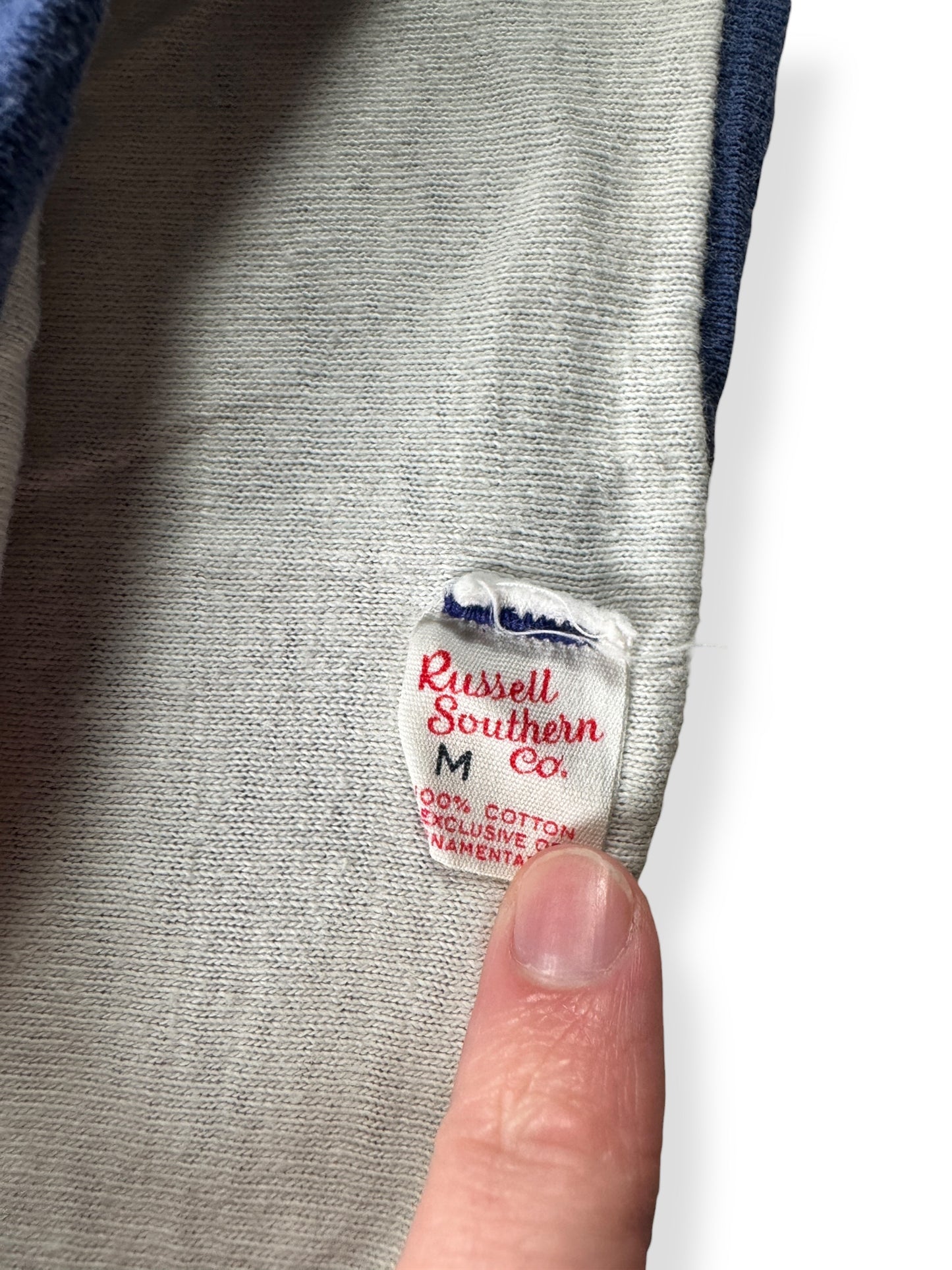 Tag on Vintage Russell Southern Painters Tee SZ M (Fits XS)