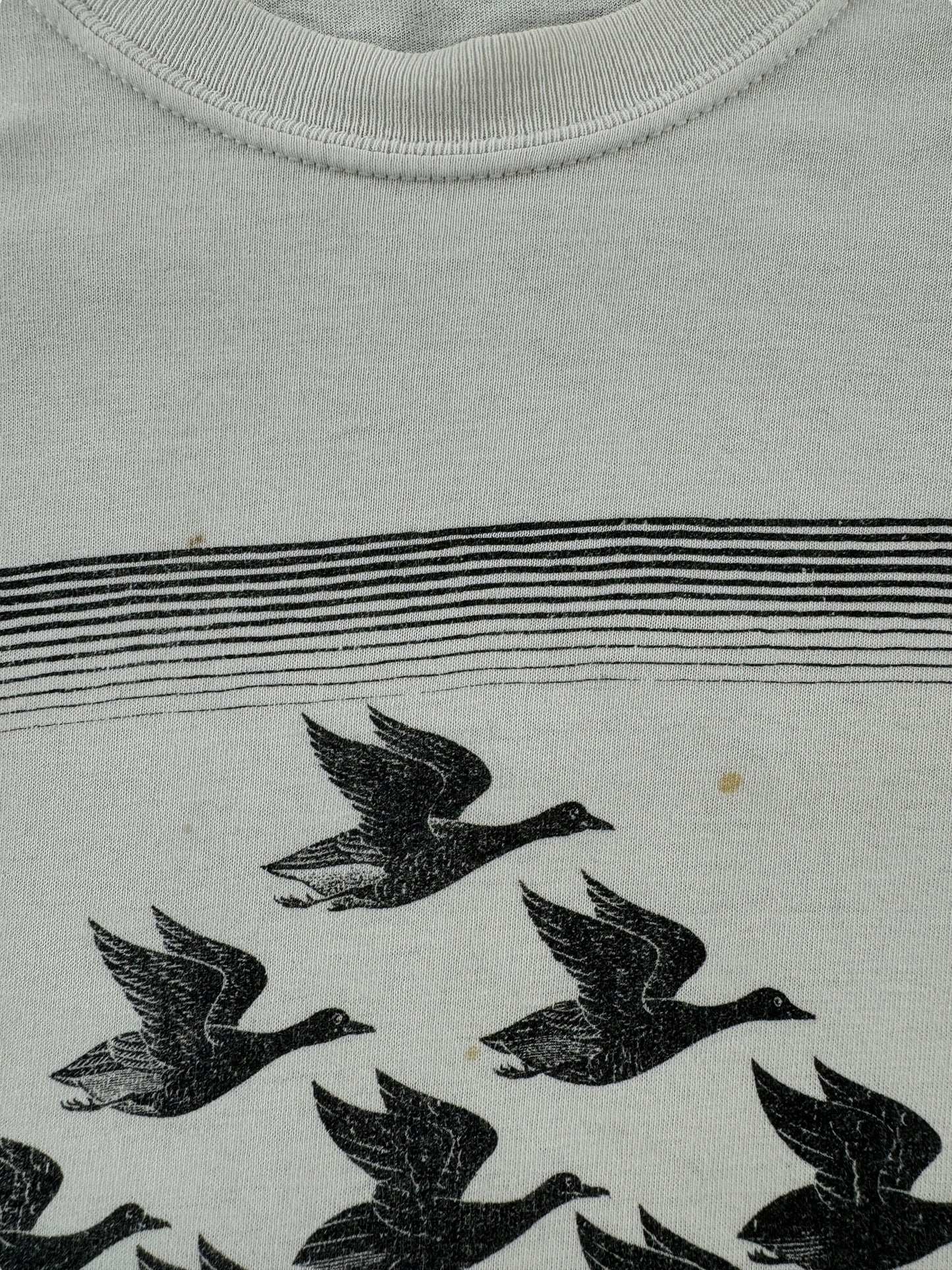 Stains on Vintage MC Escher Tee SZ M AS IS