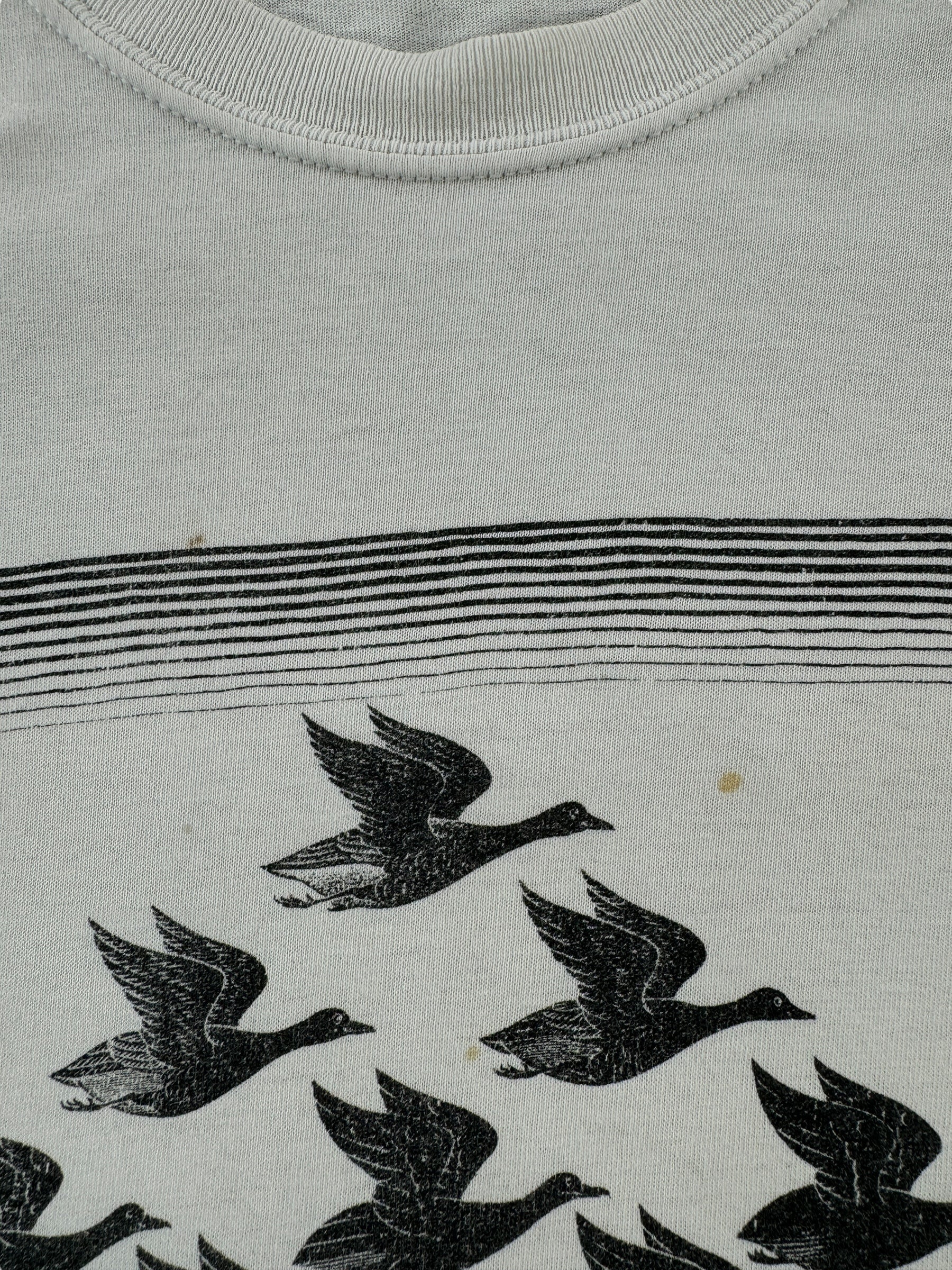 Stains on Vintage MC Escher Tee SZ M AS IS