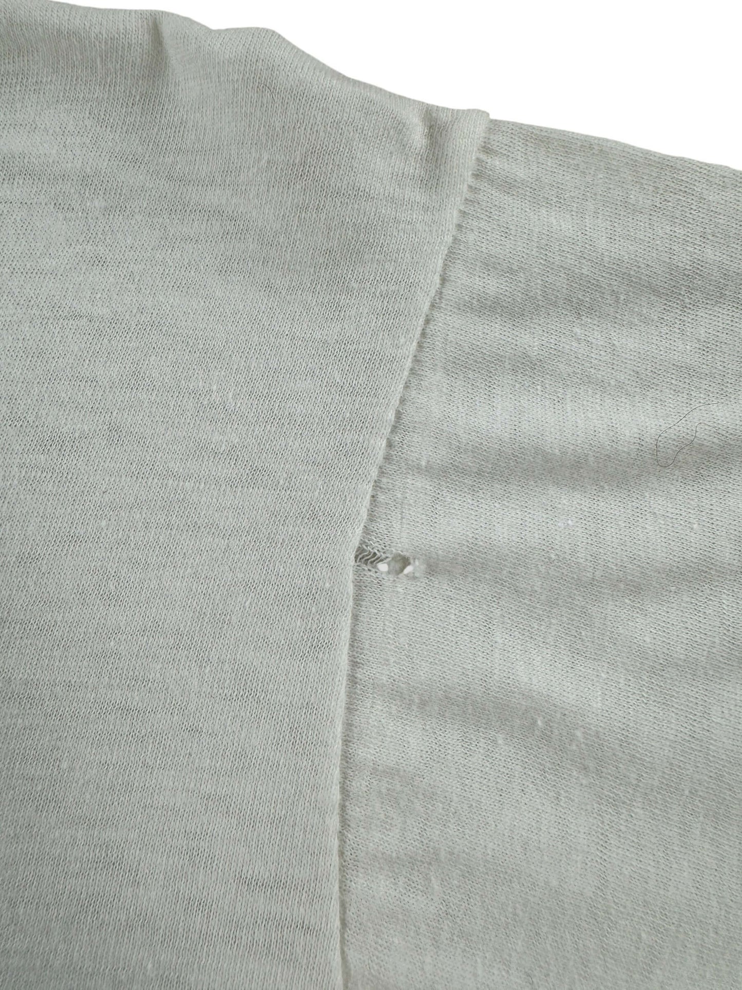 Hole on Vintage Philly Ringer Tee SZ M (Fits XS)