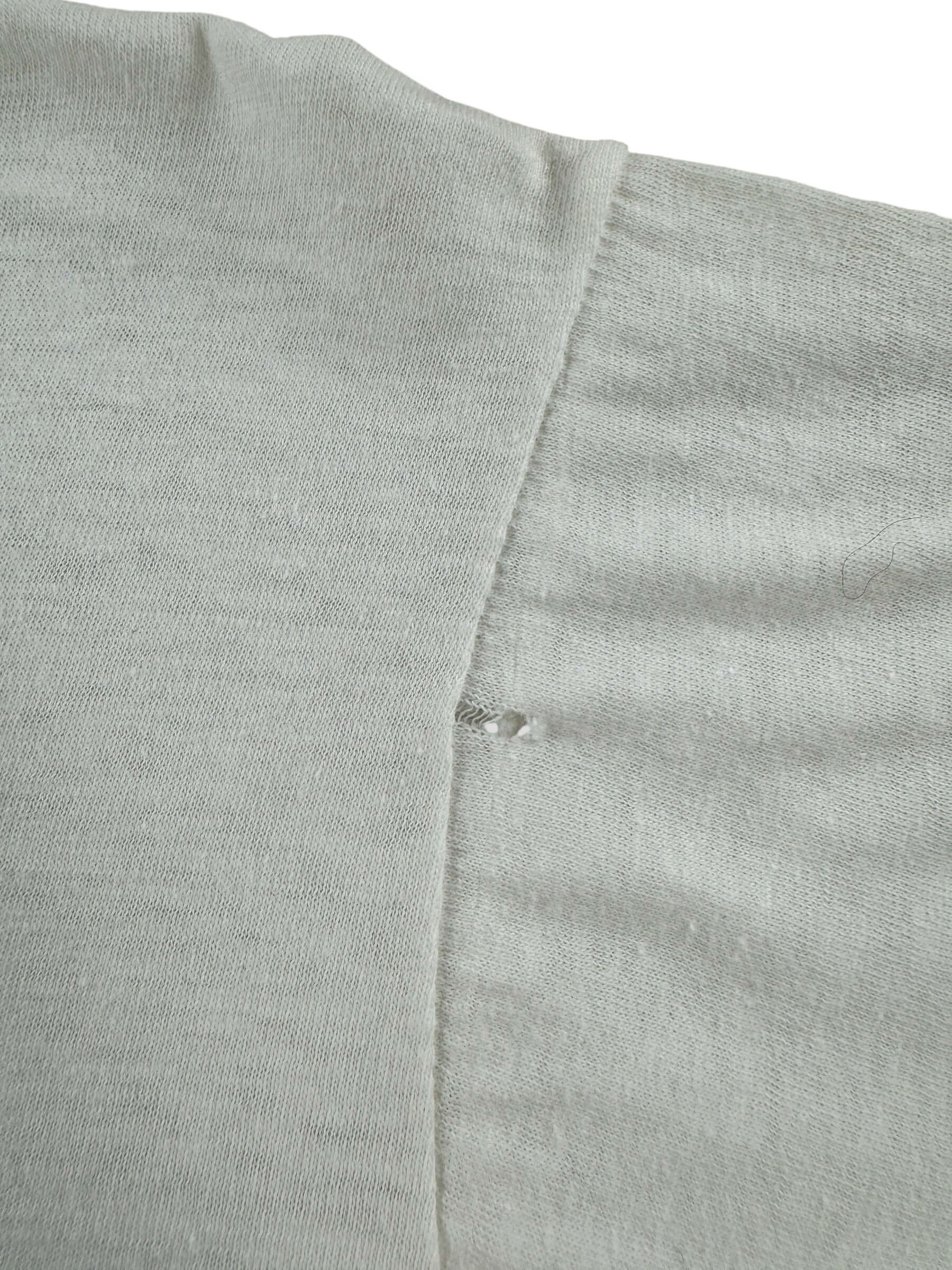Hole on Vintage Philly Ringer Tee SZ M (Fits XS)