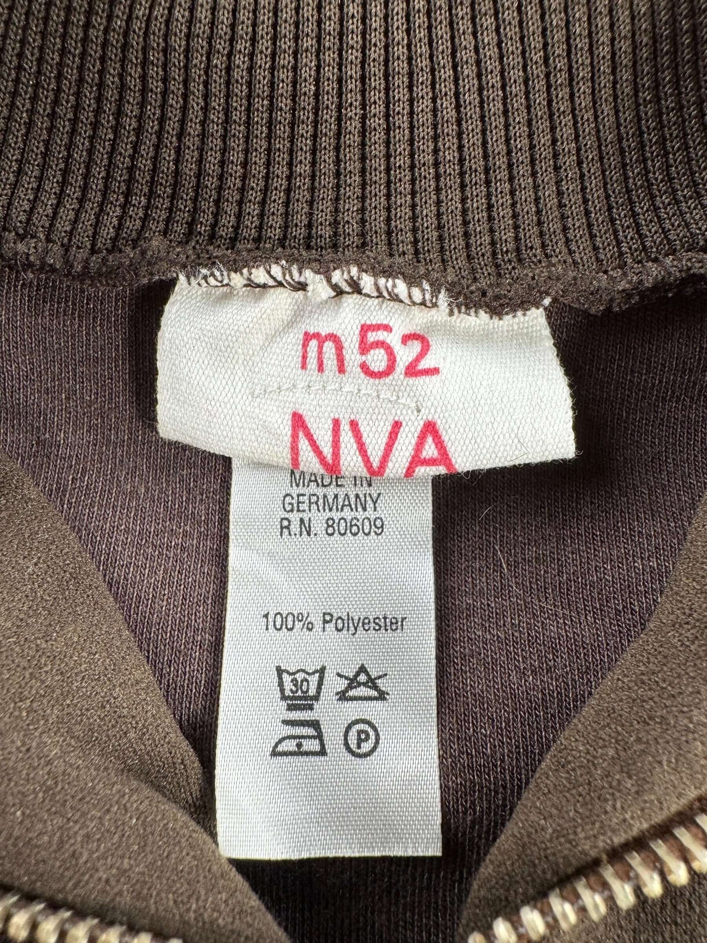 Tag on Vintage German Polyester Warm Up Jacket SZ M