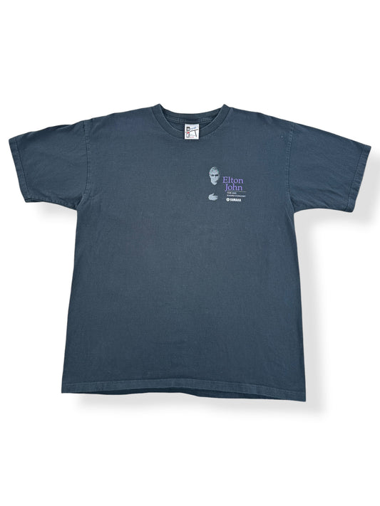 Front of Vintage Elton John 2003 NAMM Tee SZ XL
