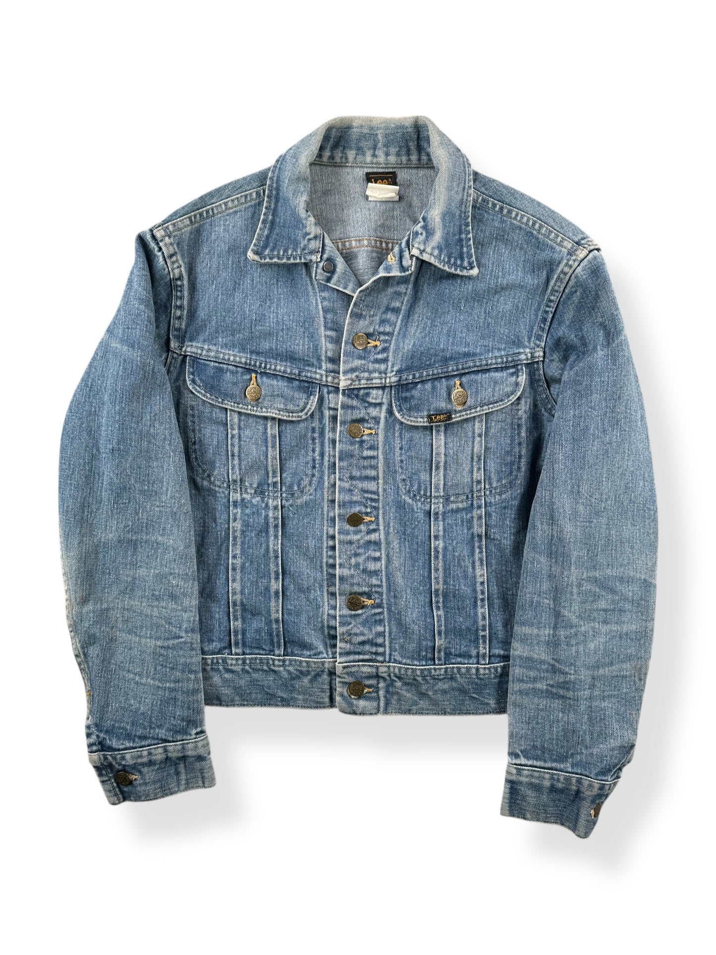 Front of Vintage Lee Riders Denim Jacket SZ M