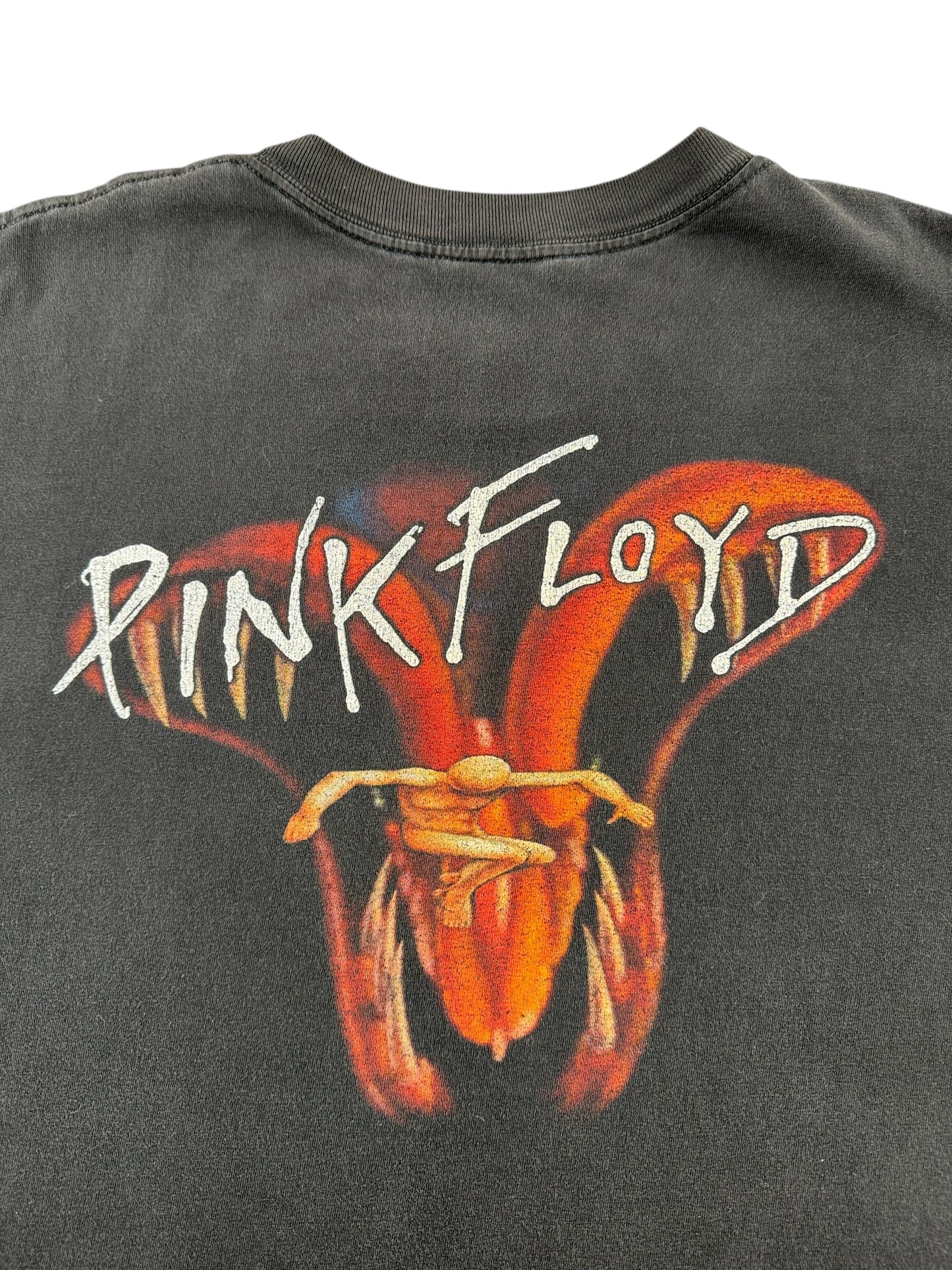 Back Graphic of Vintage Wonderland Production 1997 Pink Floyd Tee SZ XL